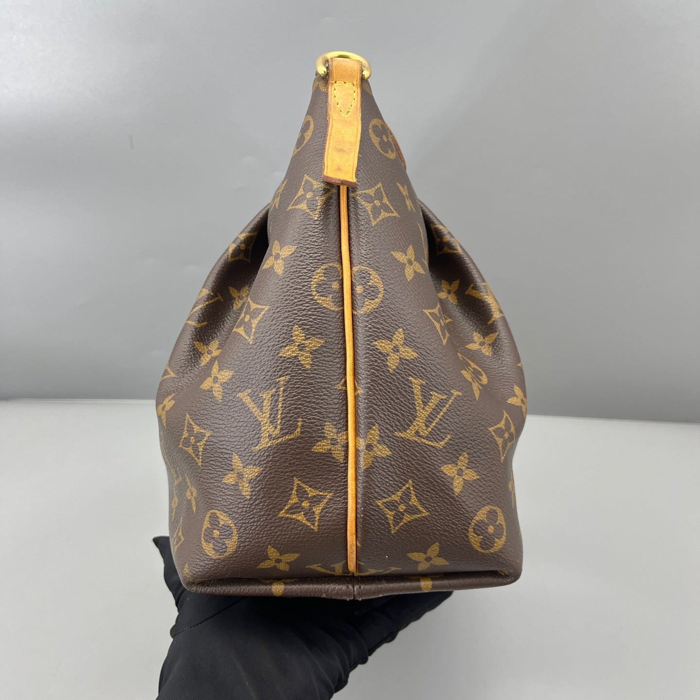 Louis Vuitton - Delightful - Monogram canvas with Vachetta leather trim - Brown - (Medium)