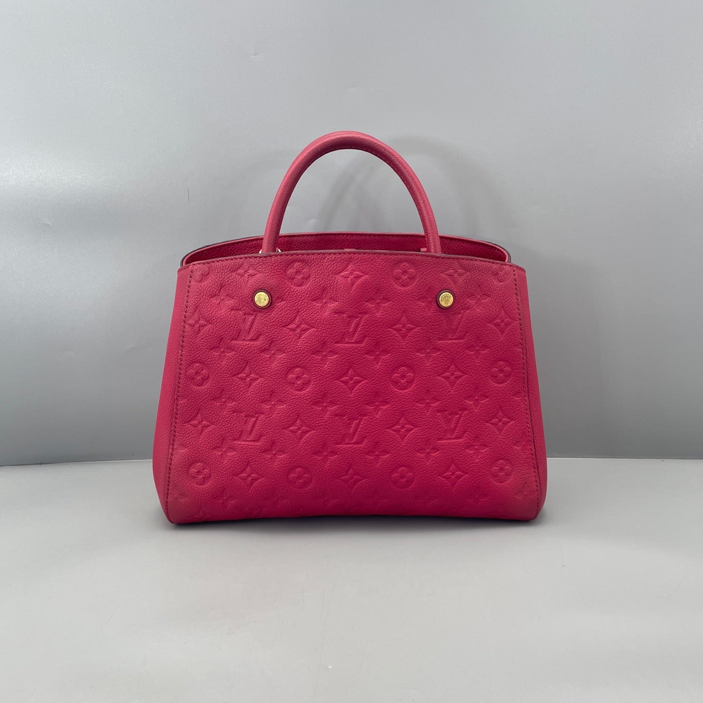 Louis Vuitton - Montaigne MM - Monogram Empreinte leather - Red - (medium)