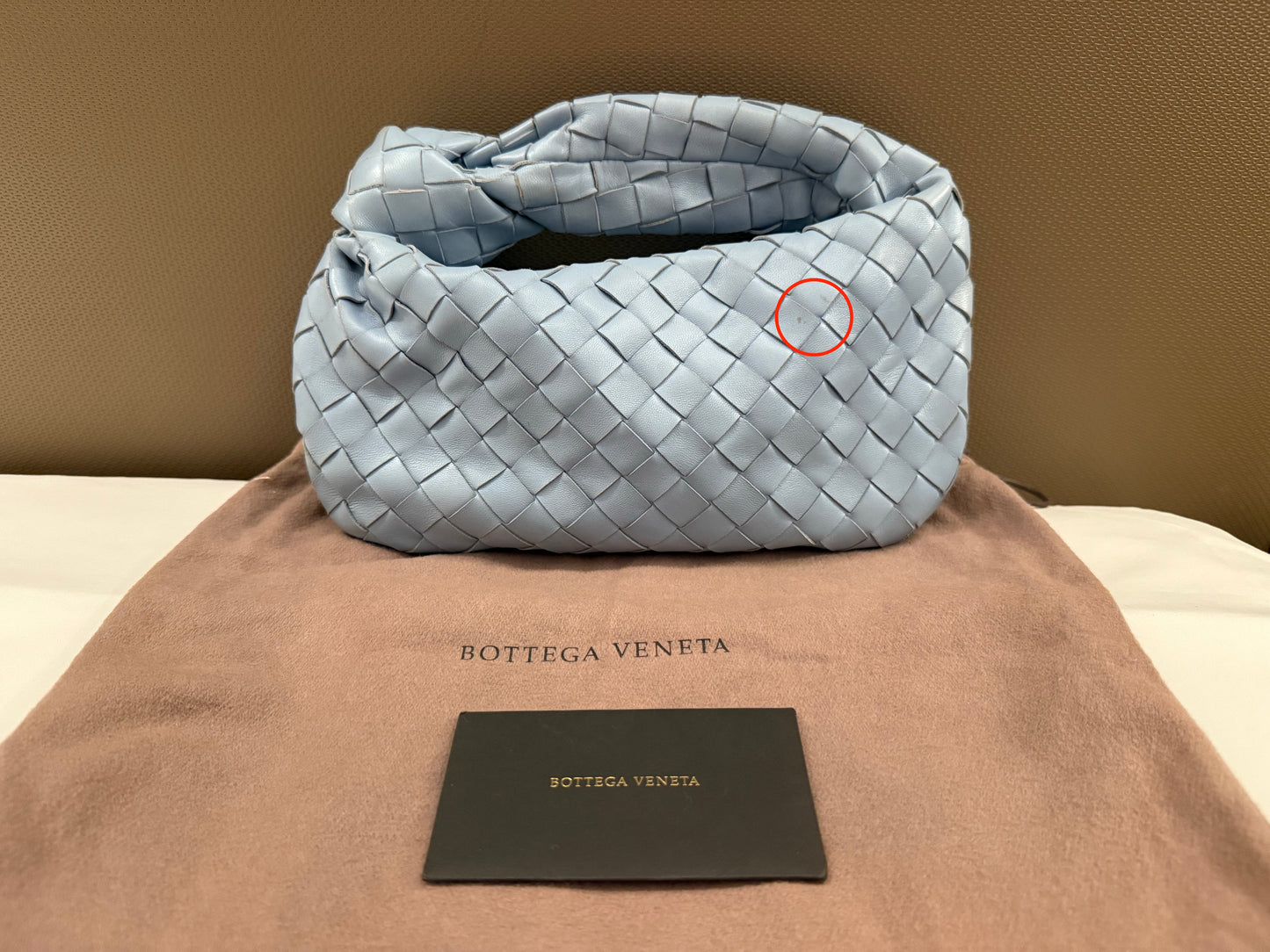 Bottega Veneta - Mini Jodie - Leather - Blue - (mini)