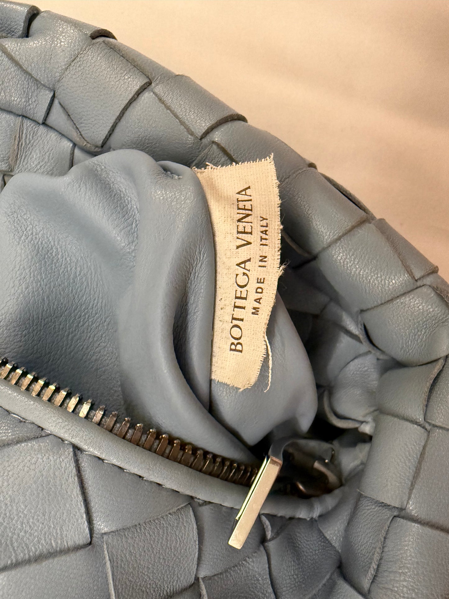 Bottega Veneta - Mini Jodie - Leather - Blue - (mini)