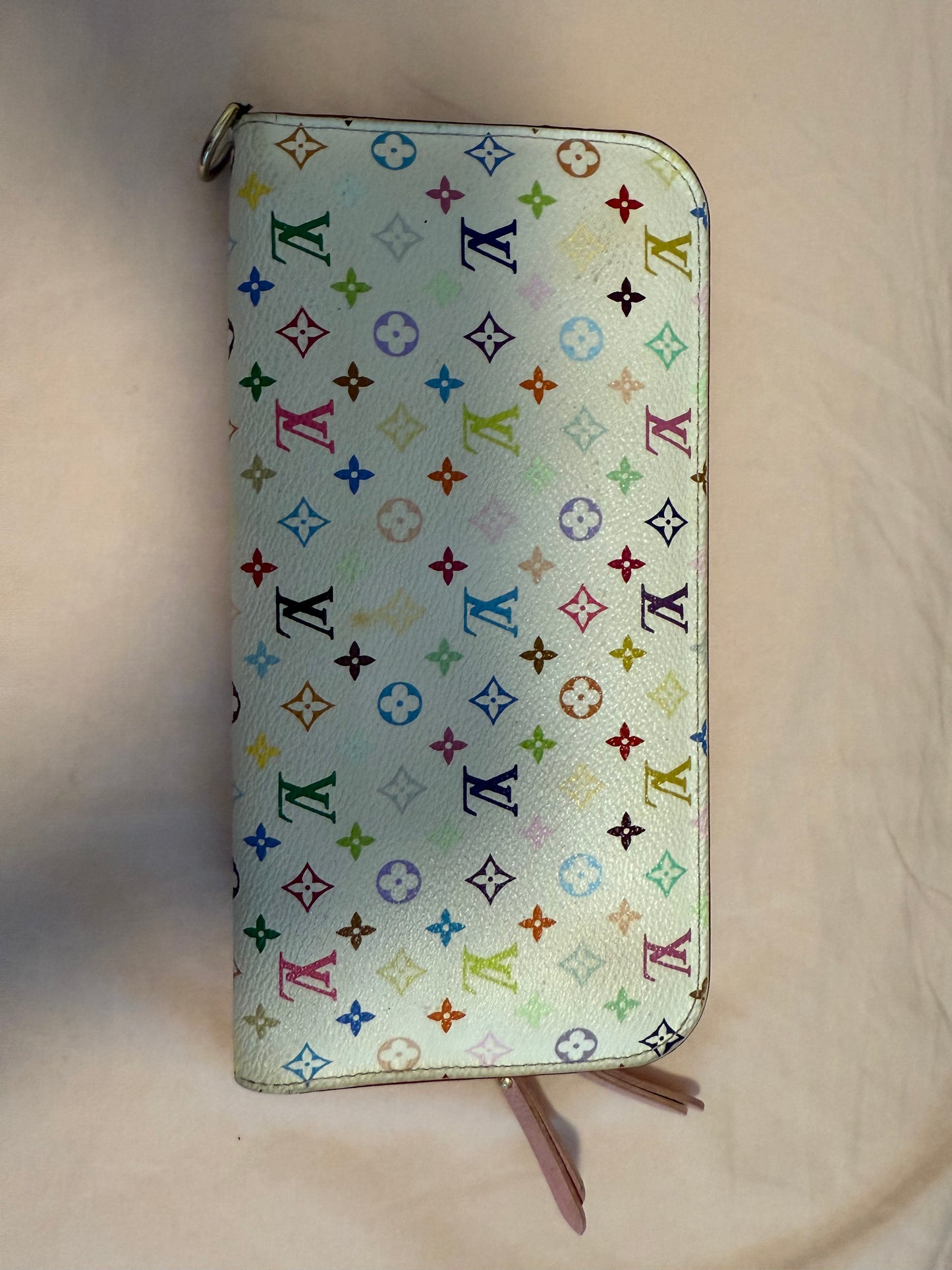 Louis Vuitton - Long Wallet - Monogram Multicolore coated canvas with leather lining - White - (medium)