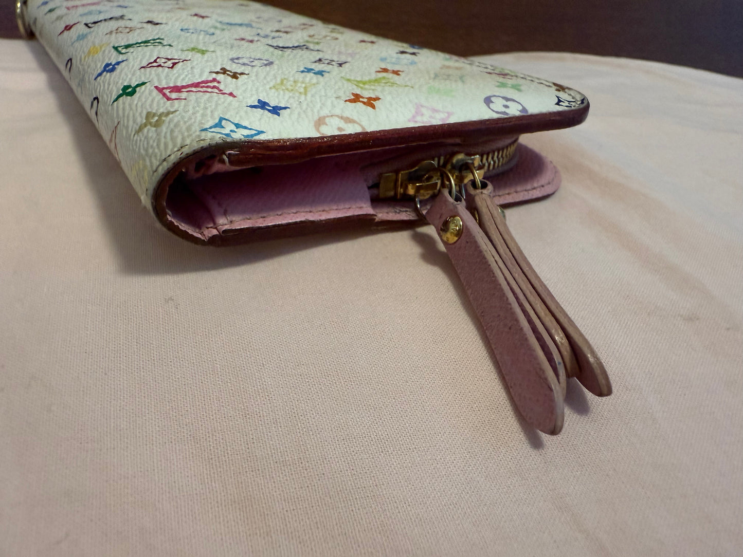 Louis Vuitton - Long Wallet - Monogram Multicolore coated canvas with leather lining - White - (medium)