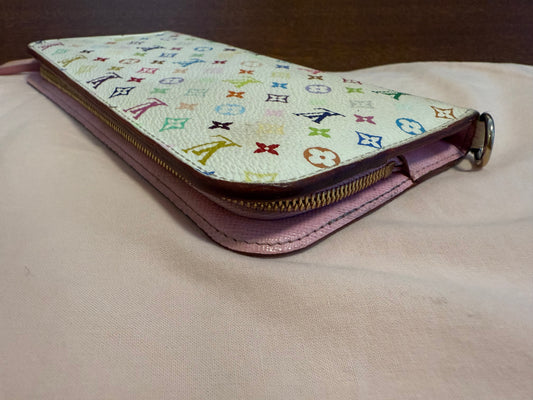 Louis Vuitton - Long Wallet - Monogram Multicolore coated canvas with leather lining - White - (medium)
