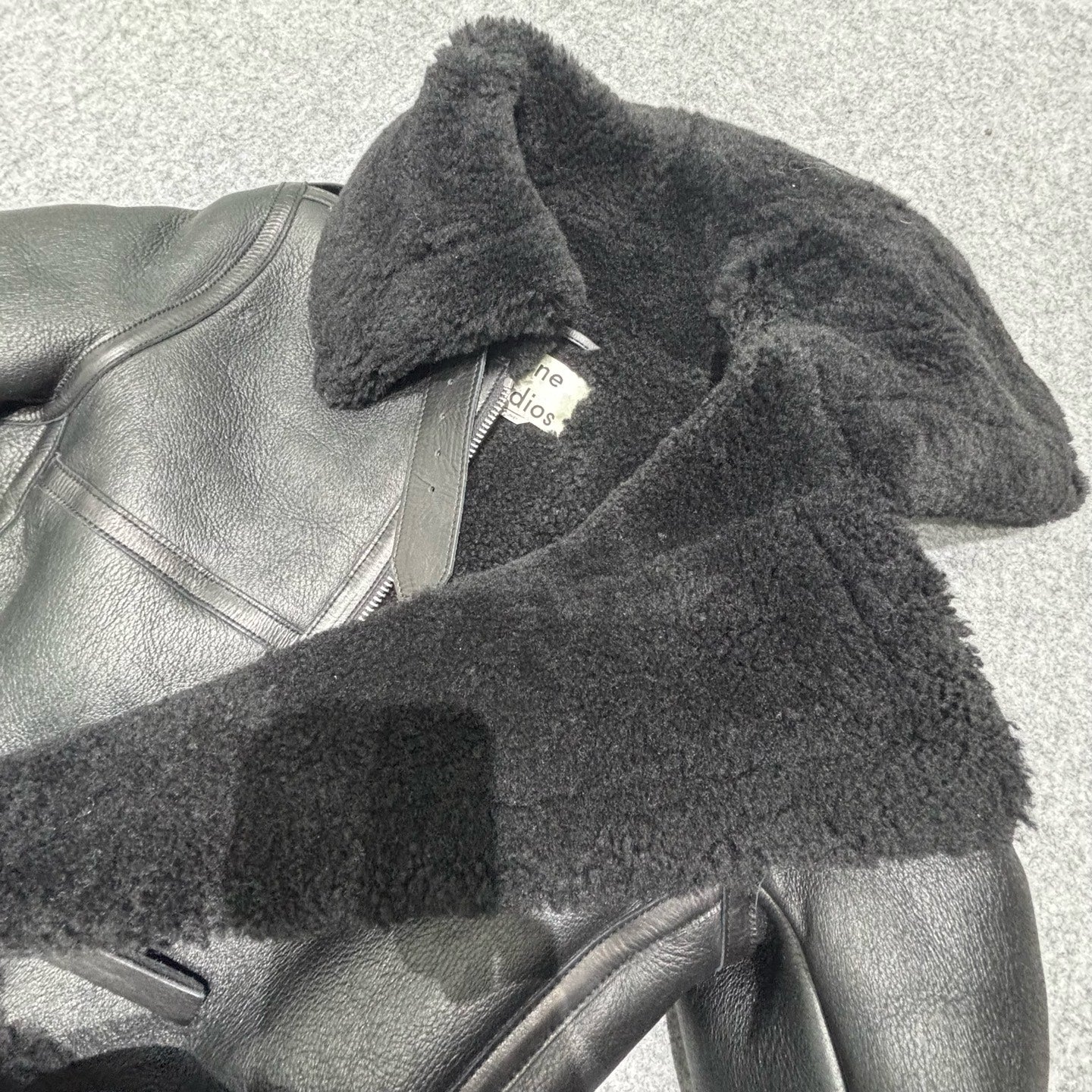 Acne Studios - Other - Leather - Black - (34)