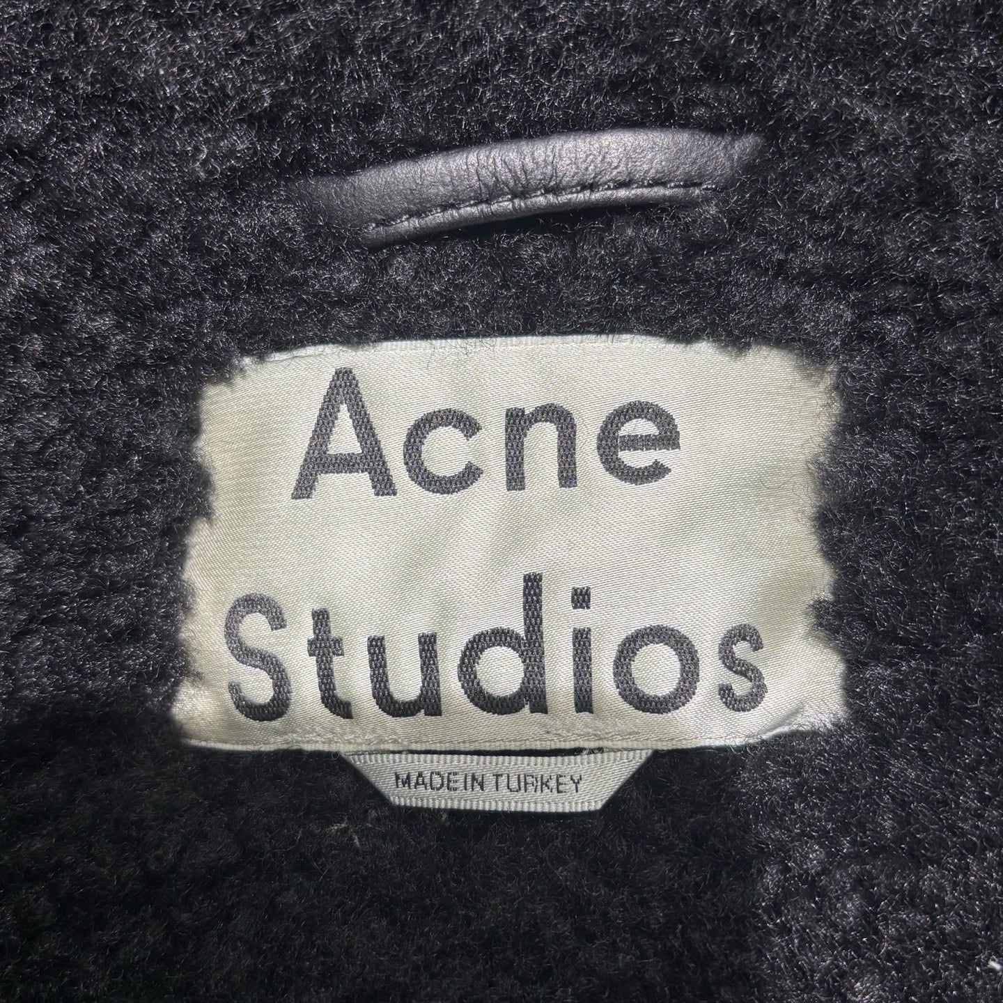 Acne Studios - Other - Leather - Black - (34)