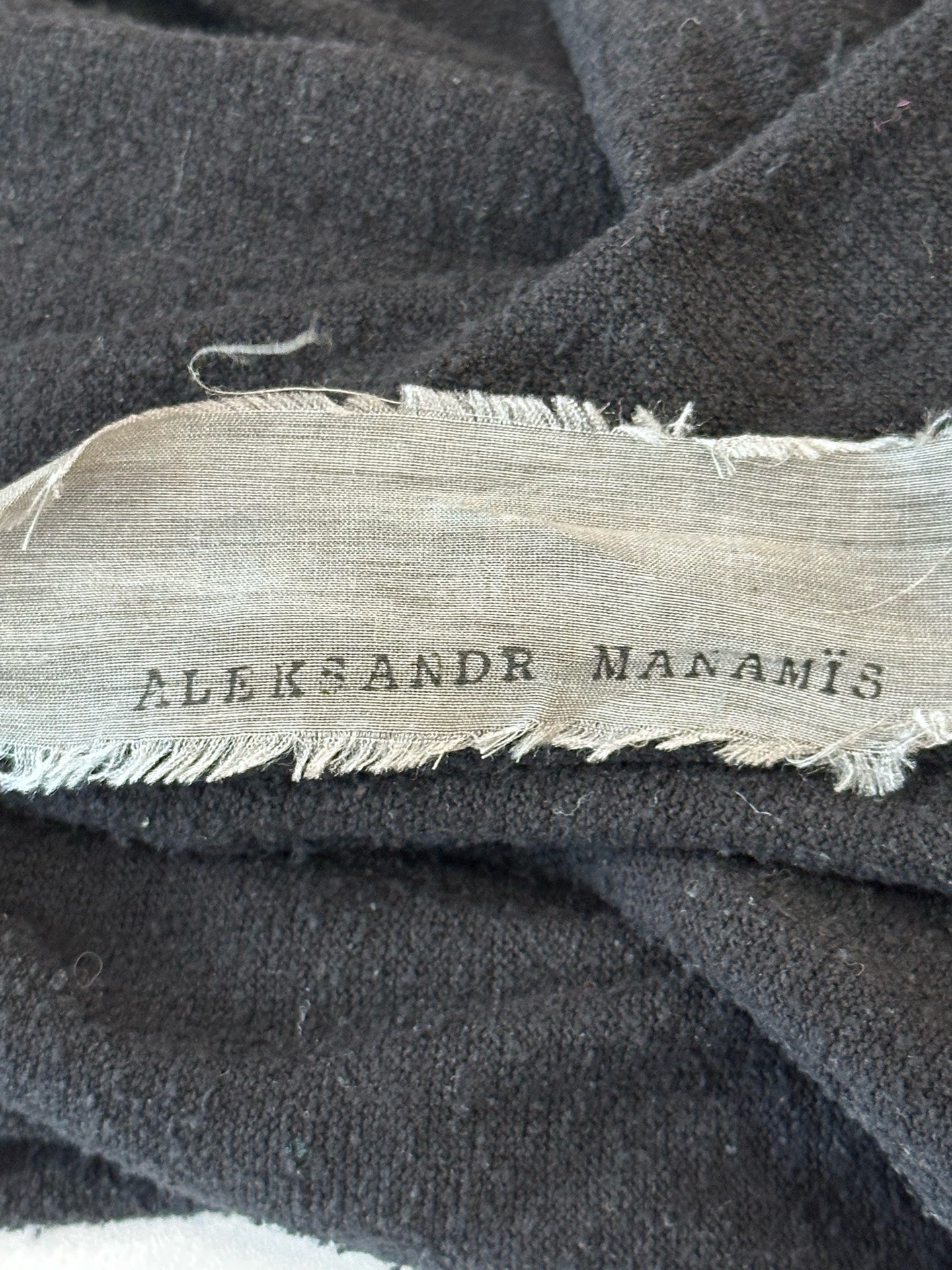 Aleksandr Manamis - Other - Silk - Black - (2)