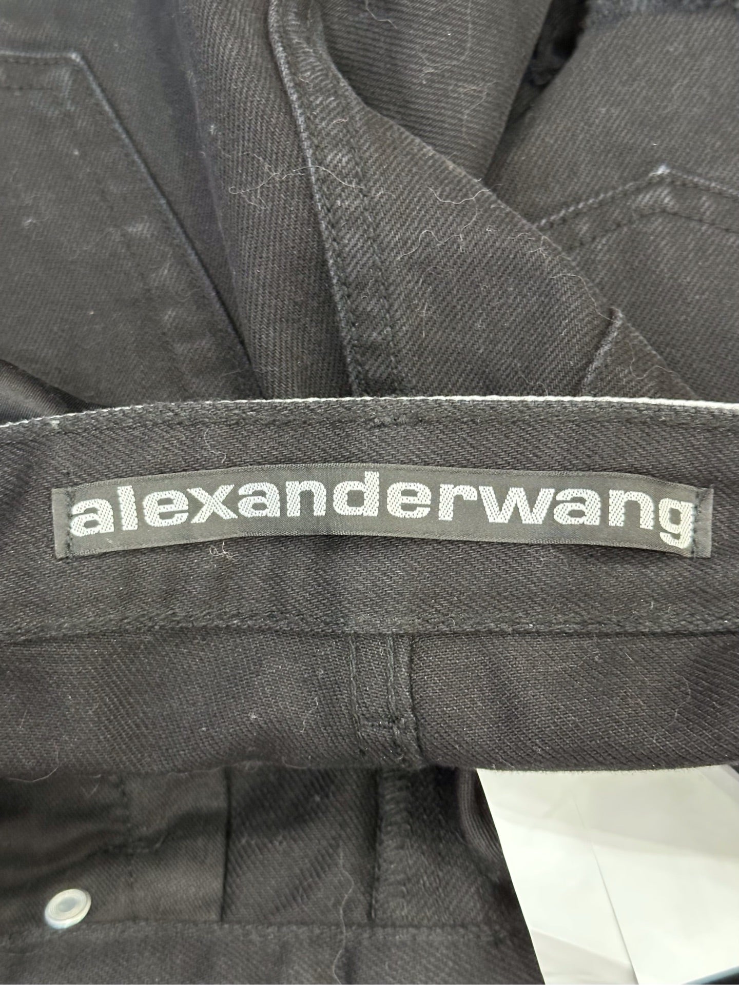Alexander Wang - Bite - Denim - Jeans - Black - (24)