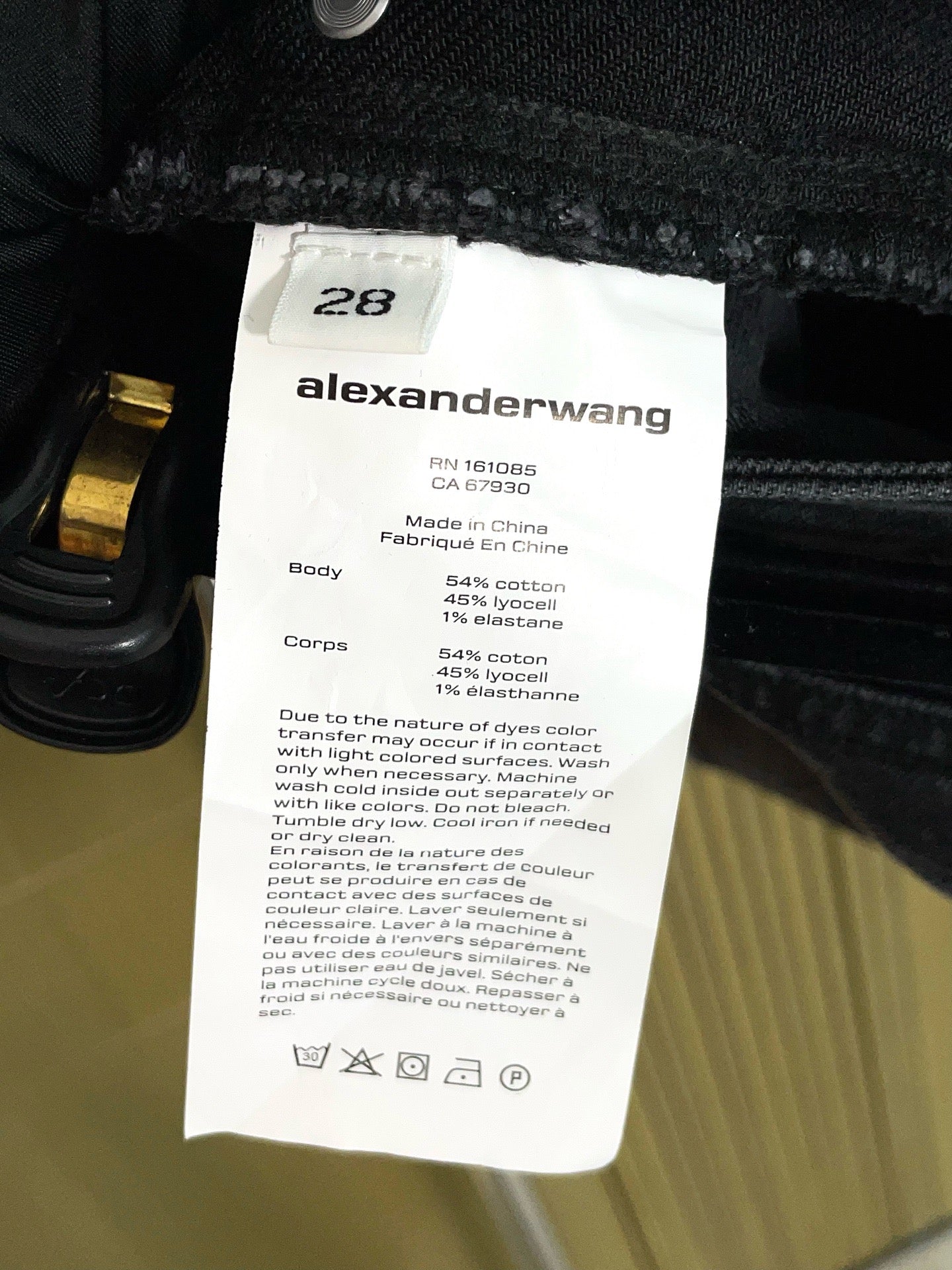 Alexander Wang - Other - Denim - Jeans - Black - (28)