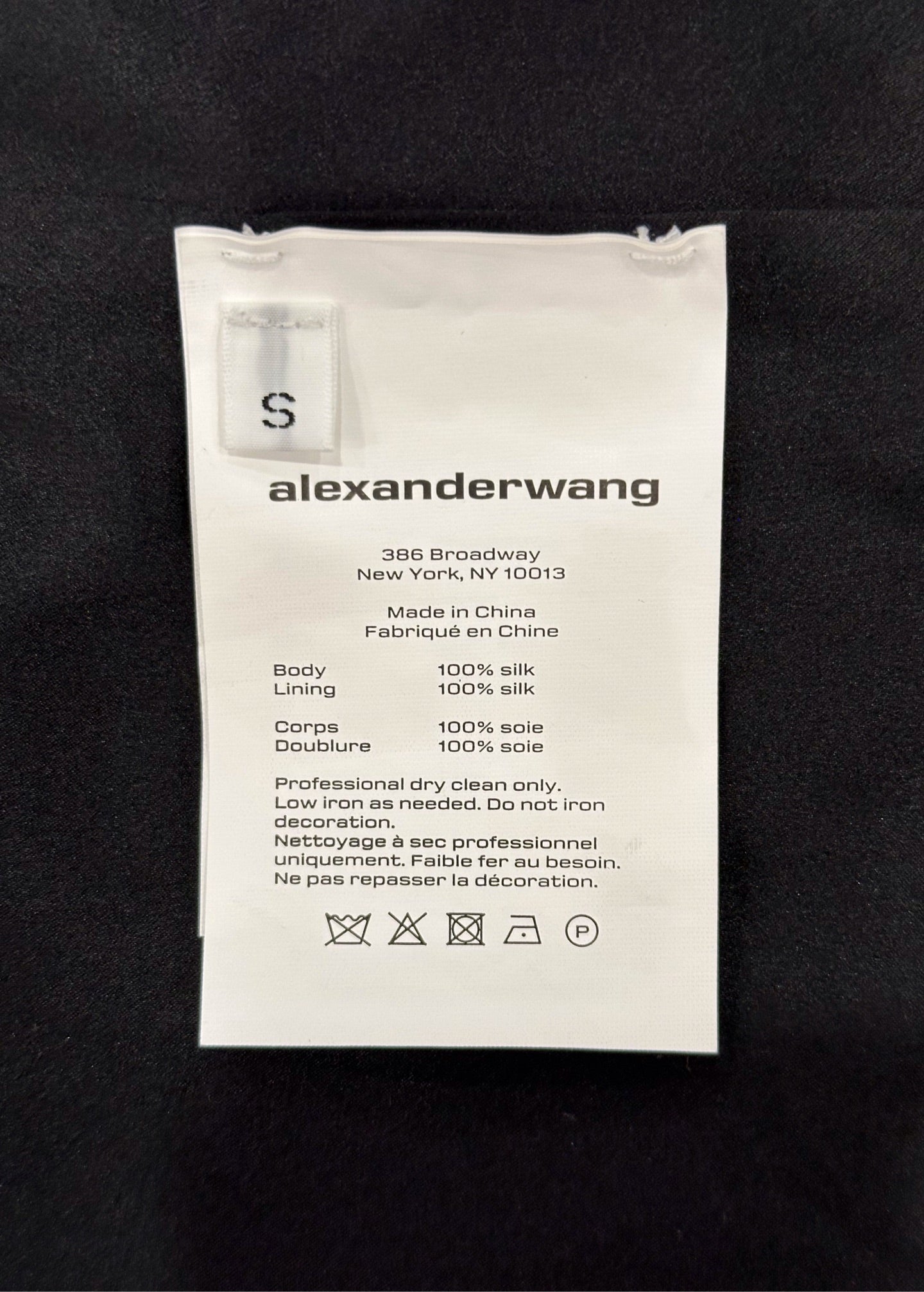 Alexander Wang - Other - Silk - Black - (S)