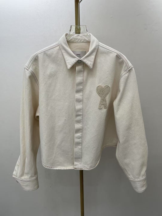 Ami Alexandre Mattiussi - Other - Denim - Jeans - White - (M)