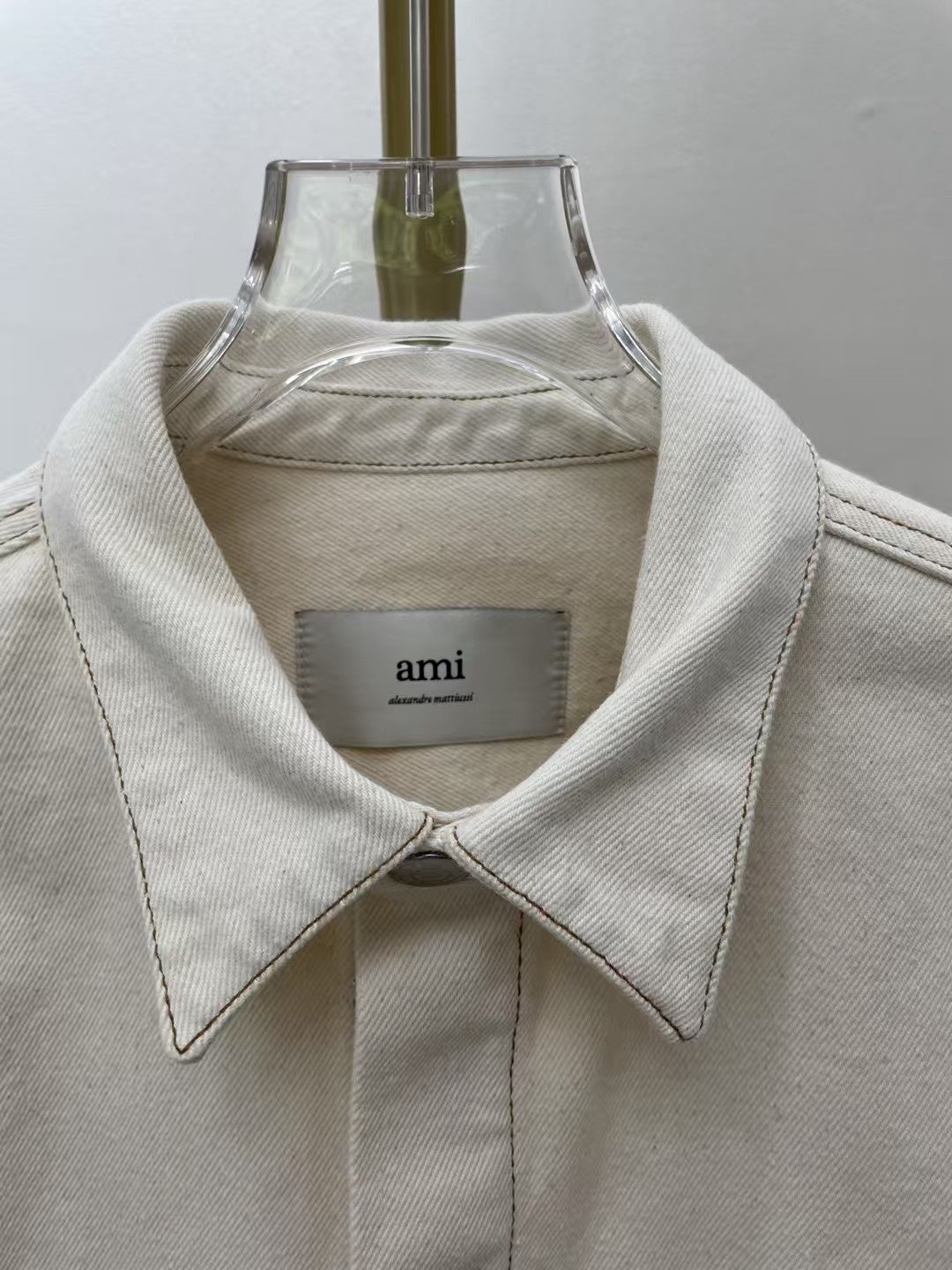 Ami Alexandre Mattiussi - Other - Denim - Jeans - White - (M)
