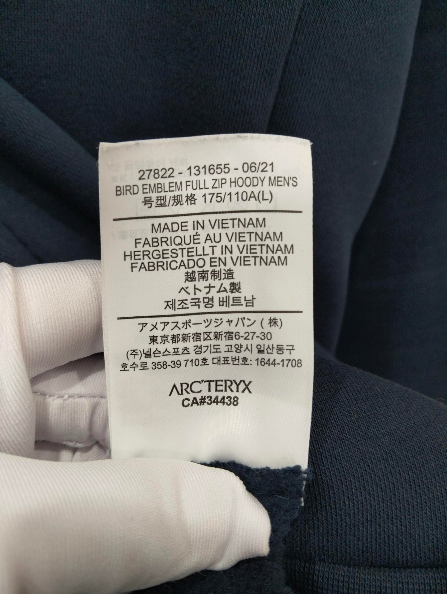 Arc'teryx - Other - Cotton - Navy - (L)