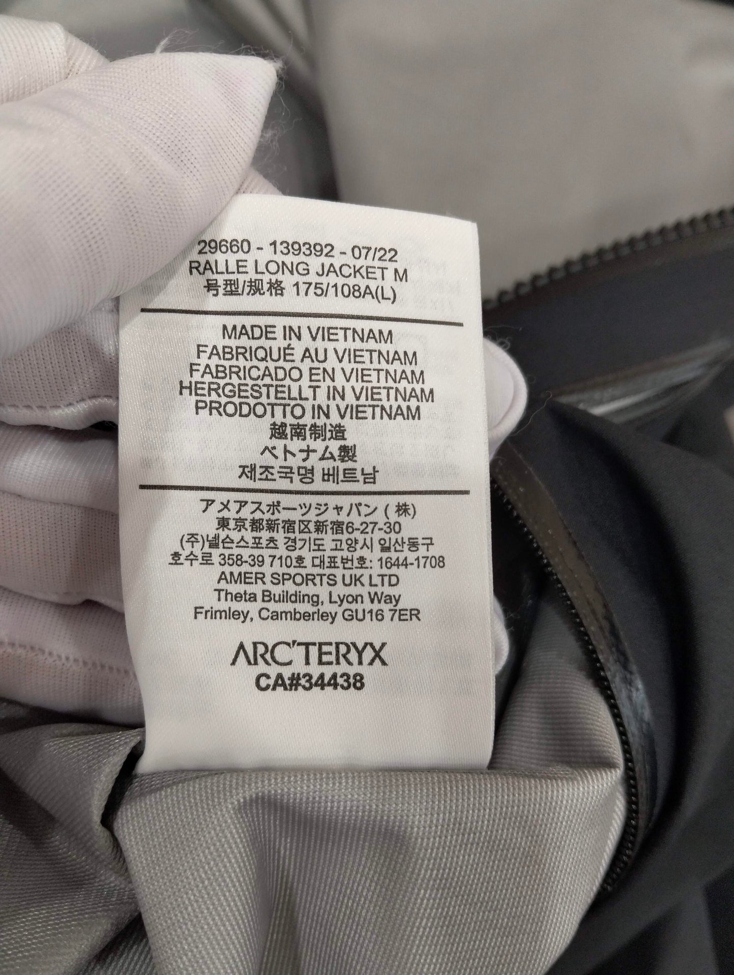 ARC'TERYX - Other - Polyamide - Black - (L)
