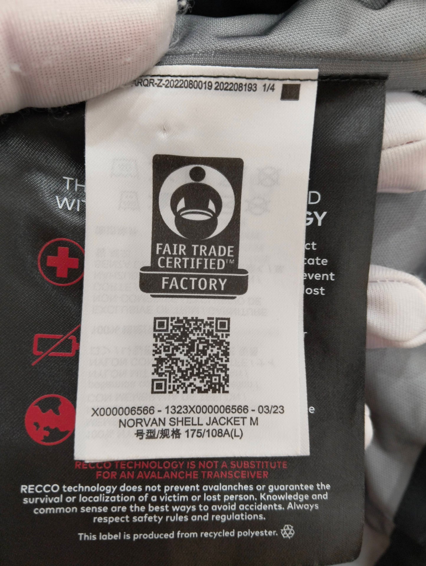 Arc'teryx - Other - Polyamide - Grey - (L)