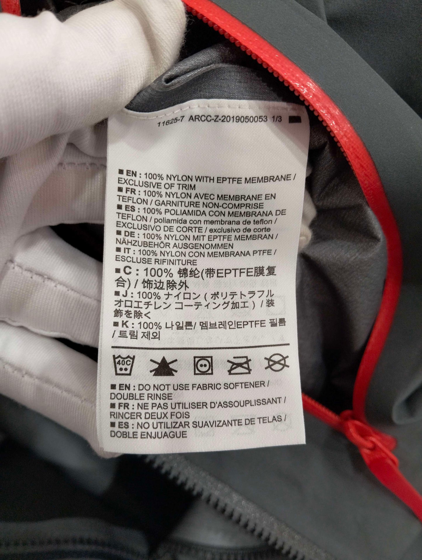 Arc'teryx - Other - Polyamide - Grey - (XL)