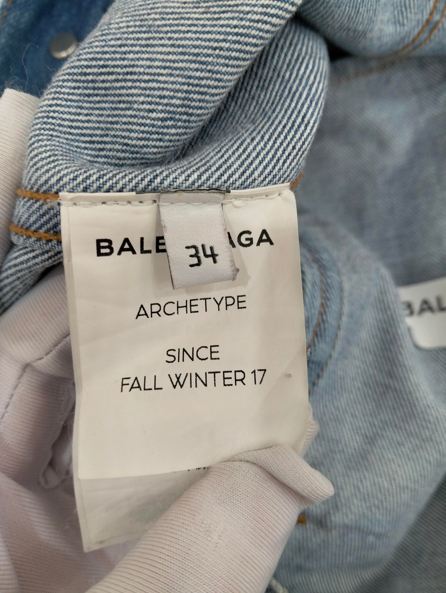 Balenciaga - Archetype - Denim - Jeans - Blue - (34)