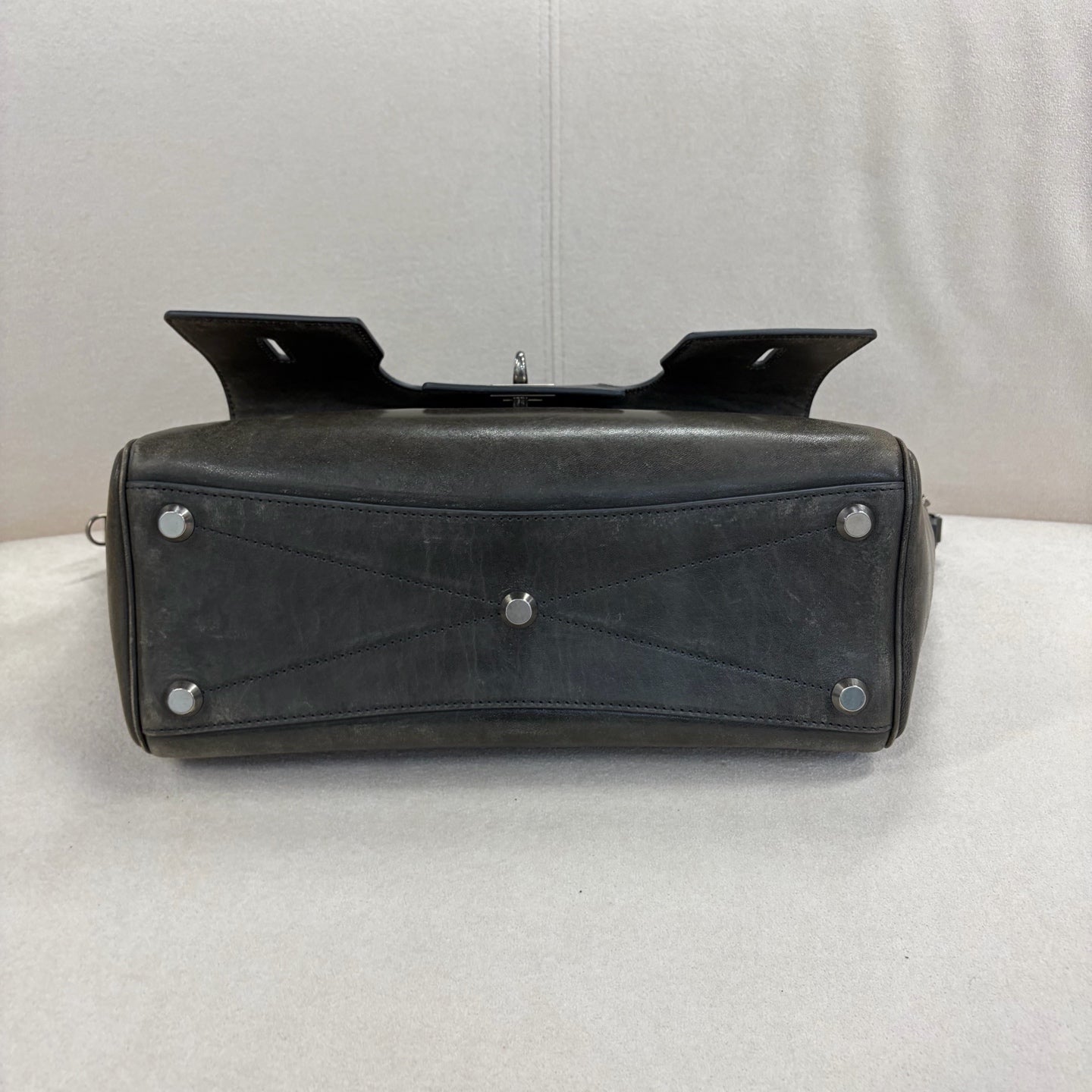 Balenciaga - Bel Air - Leather - Grey - (medium)