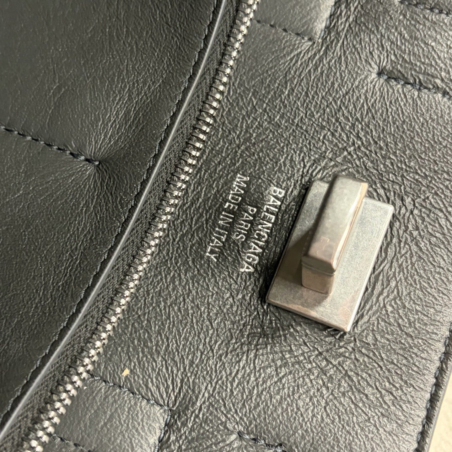Balenciaga - Bel Air - Leather - Grey - (medium)