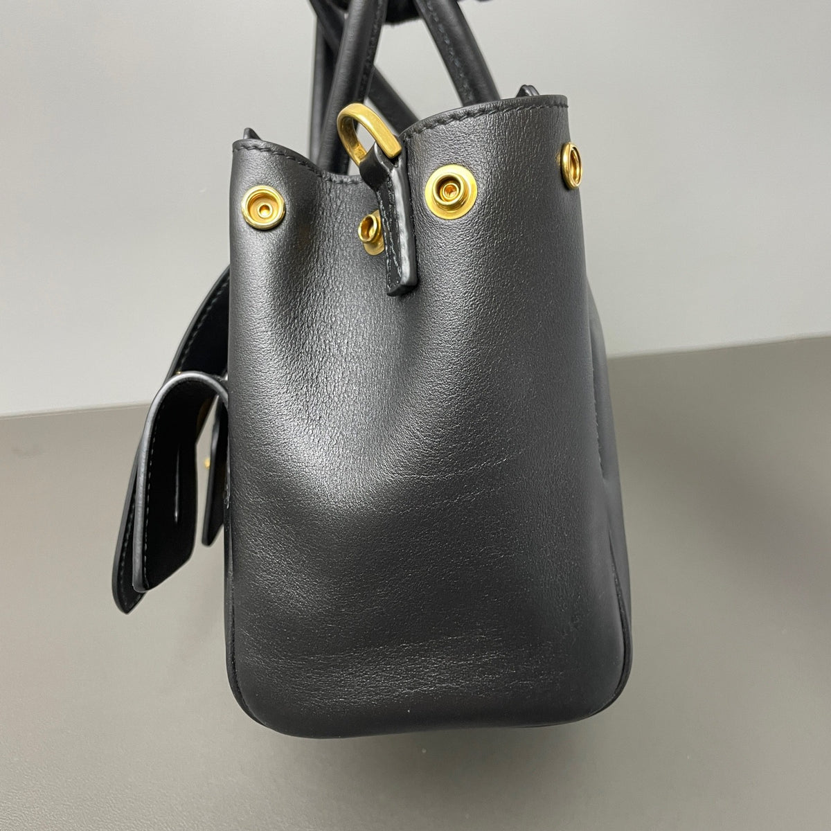 Balenciaga - Bel Air Mini - Leather - Black - (mini)