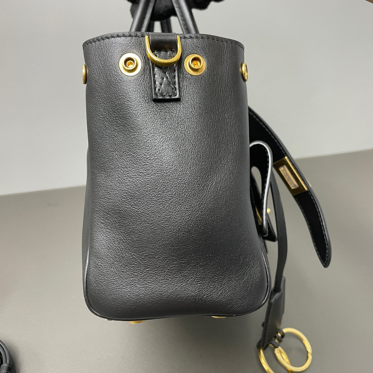 Balenciaga - Bel Air Mini - Leather - Black - (mini)
