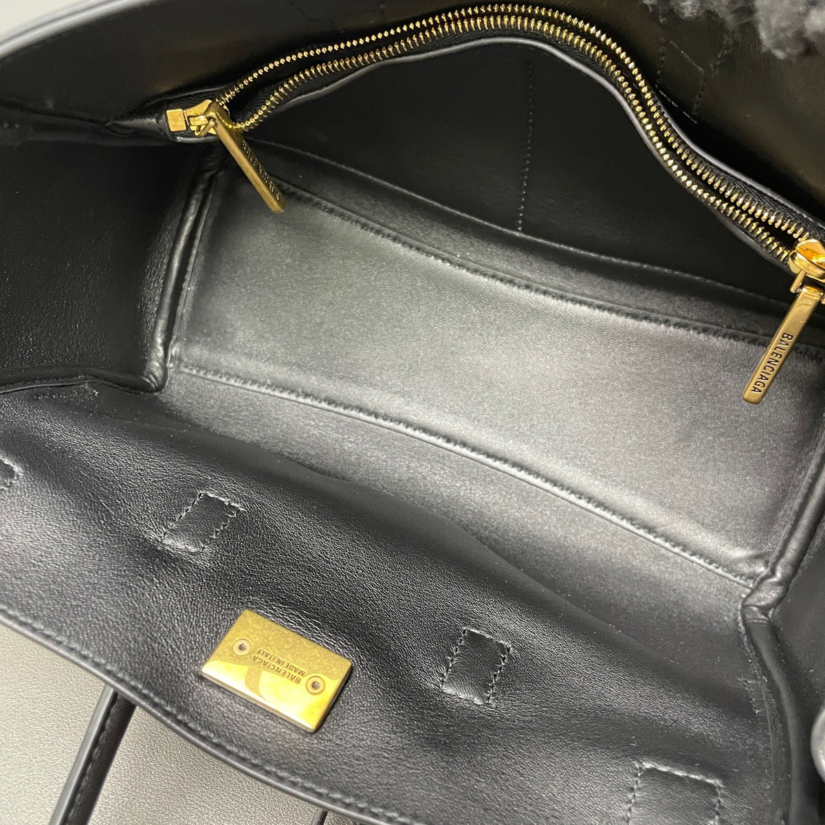Balenciaga - Bel Air Mini - Leather - Black - (mini)