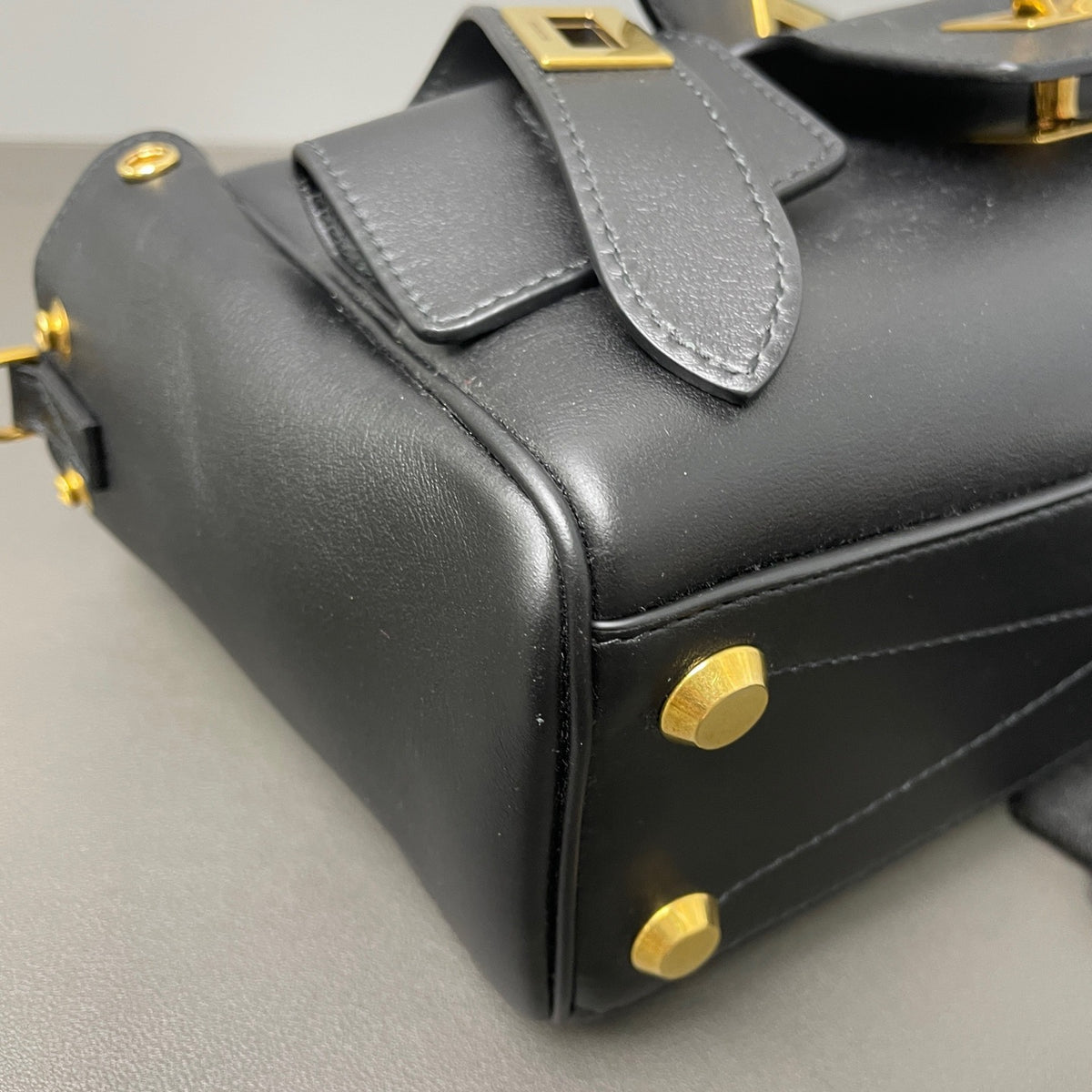 Balenciaga - Bel Air Mini - Leather - Black - (mini)