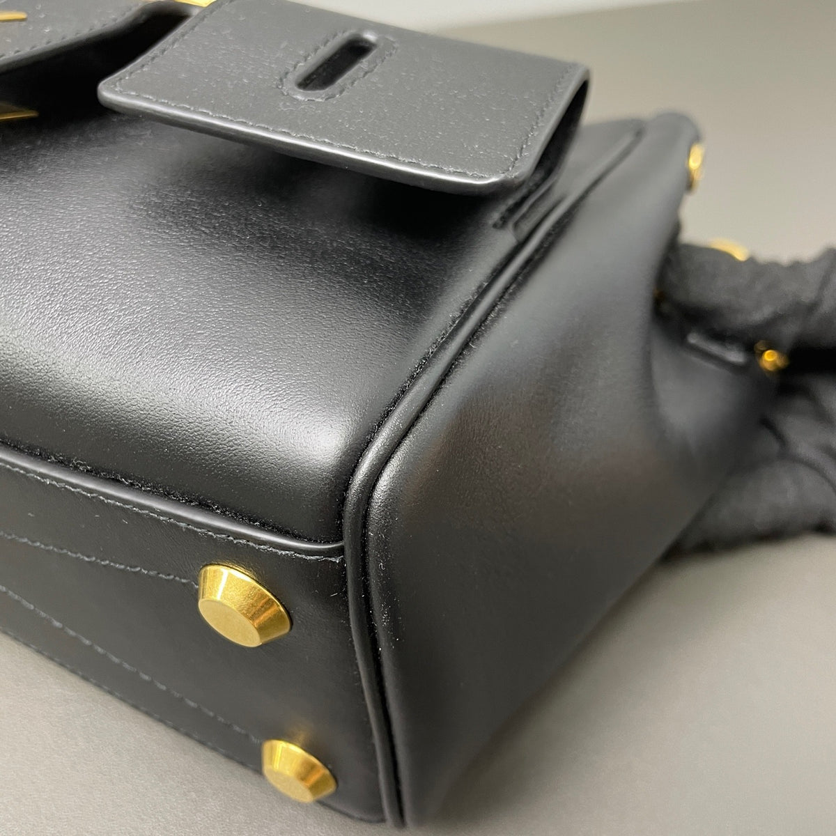 Balenciaga - Bel Air Mini - Leather - Black - (mini)