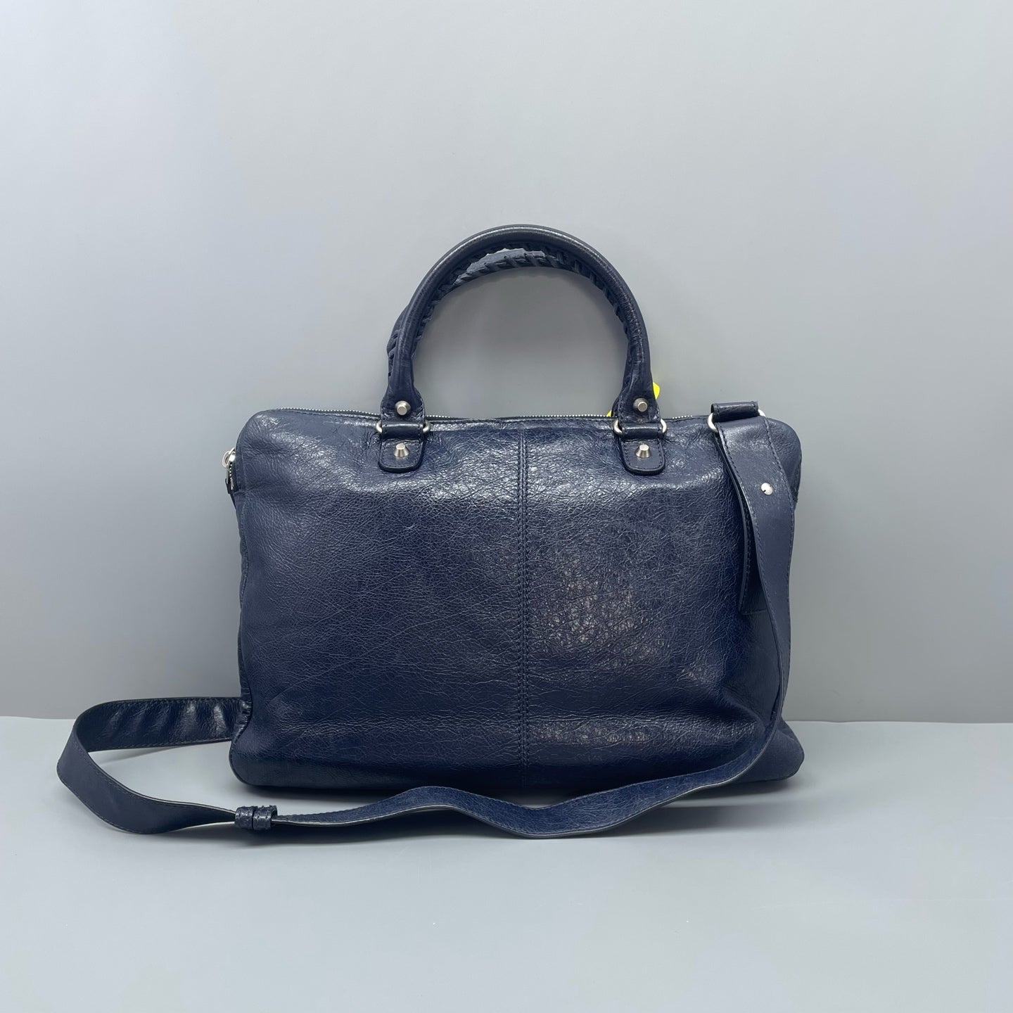 Balenciaga - Briefcase - Leather - Navy - (large)