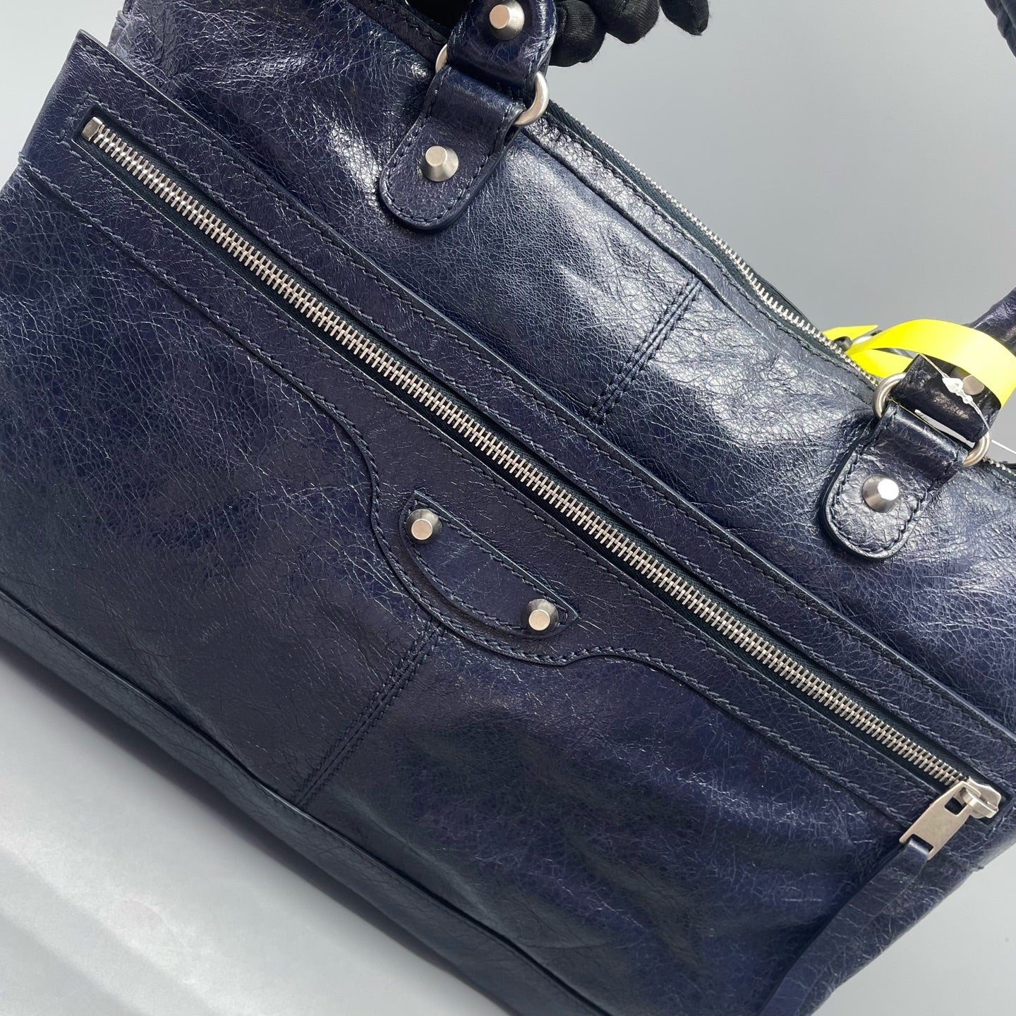 Balenciaga - Briefcase - Leather - Navy - (large)