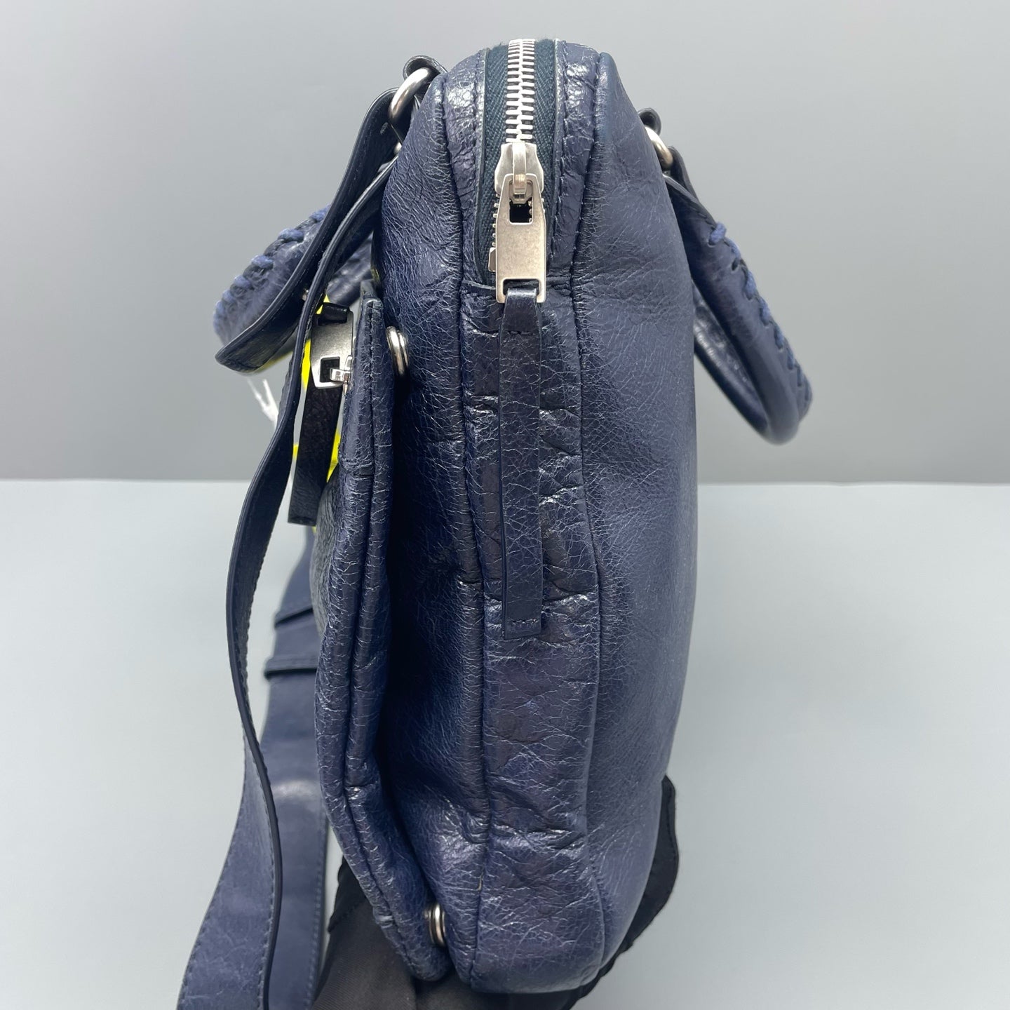 Balenciaga - Briefcase - Leather - Navy - (large)