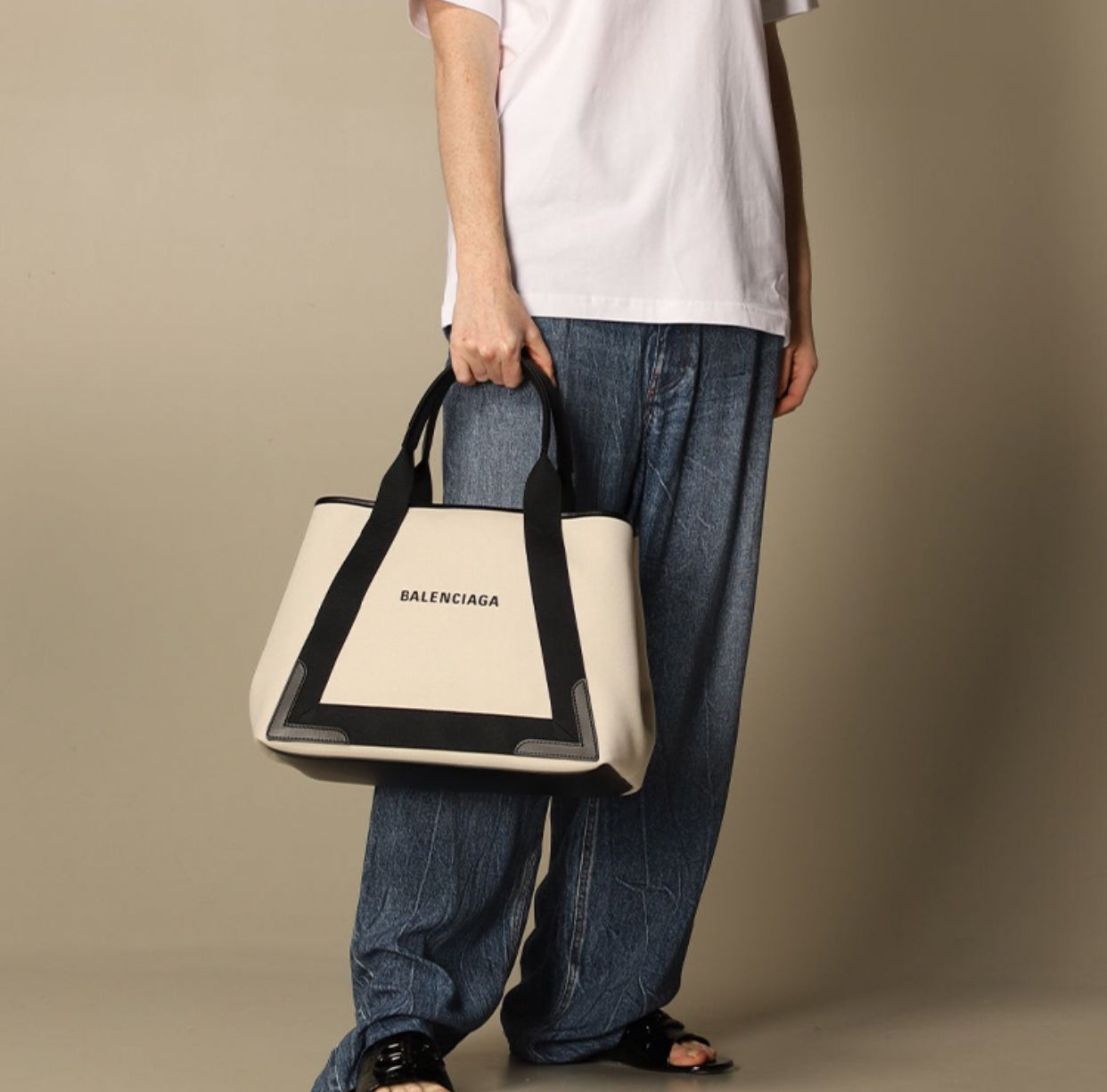 Balenciaga - Cabas - Cloth - Multicolour - (large)