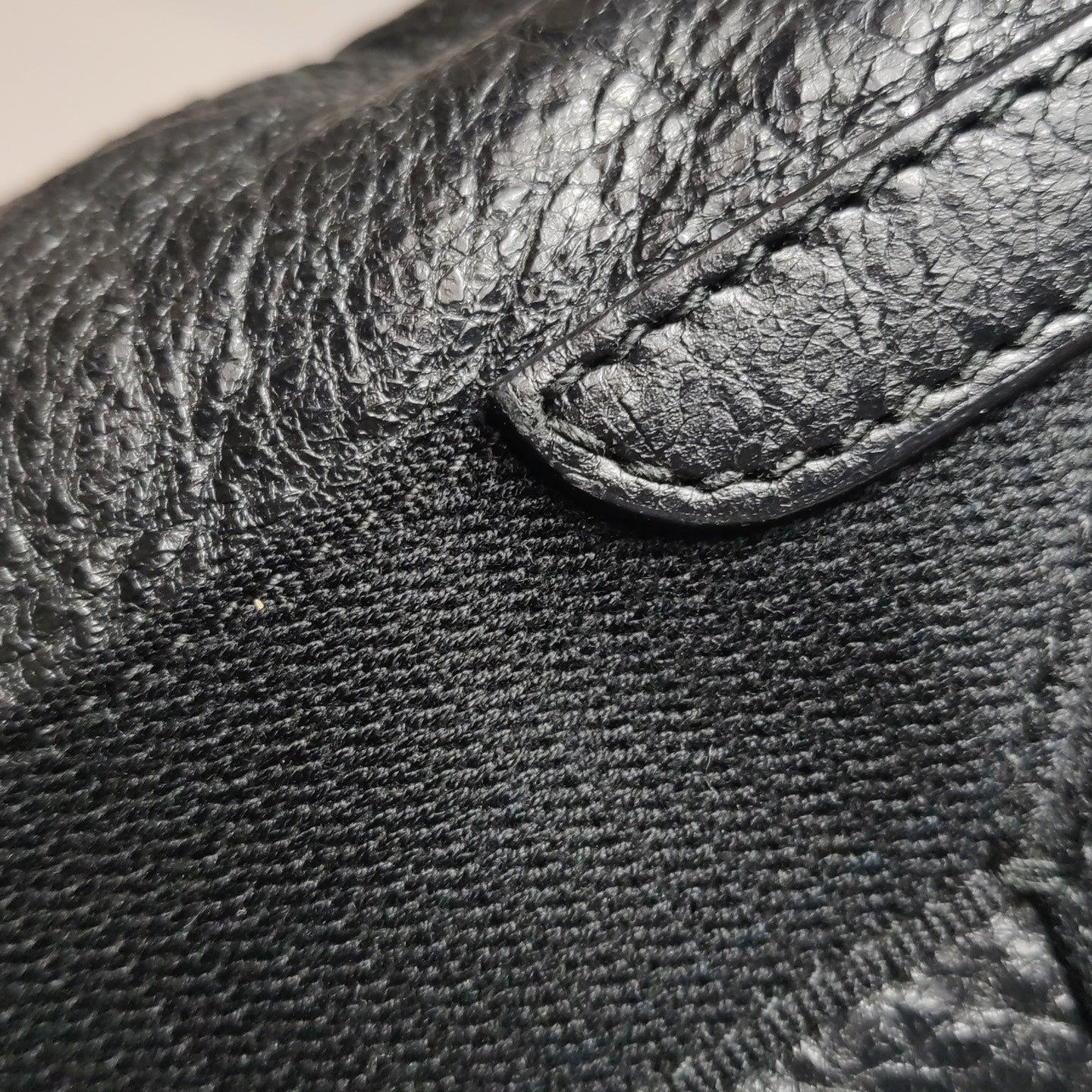Balenciaga - Cabas - Waxed leather and textile - Black - (Medium)