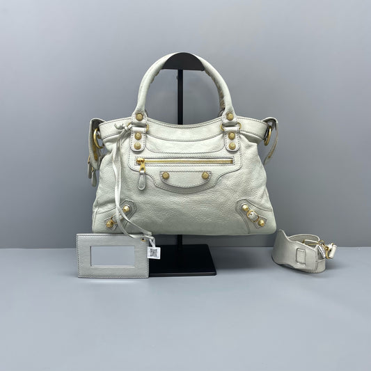 Balenciaga - City bag - Leather - Grey - (small)