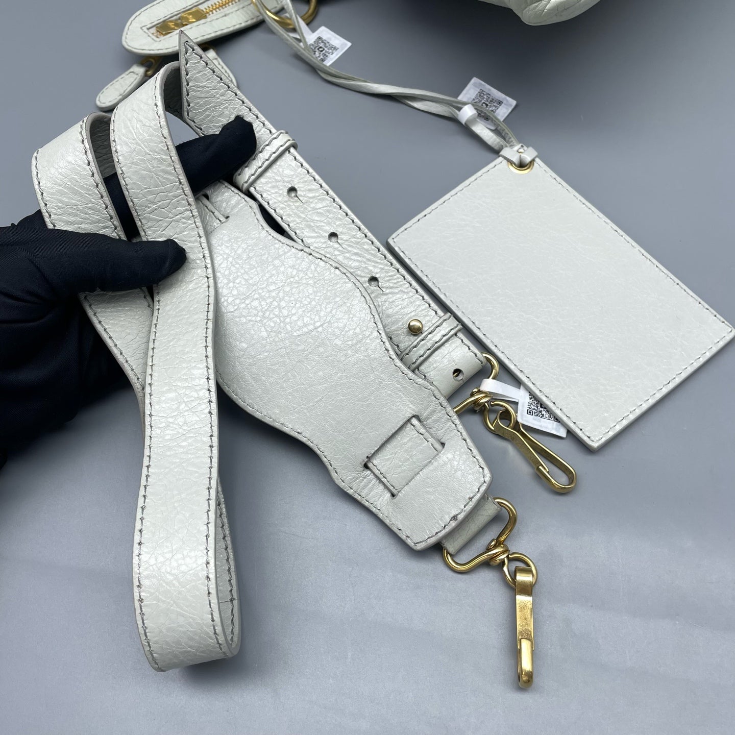Balenciaga - City bag - Leather - Grey - (small)