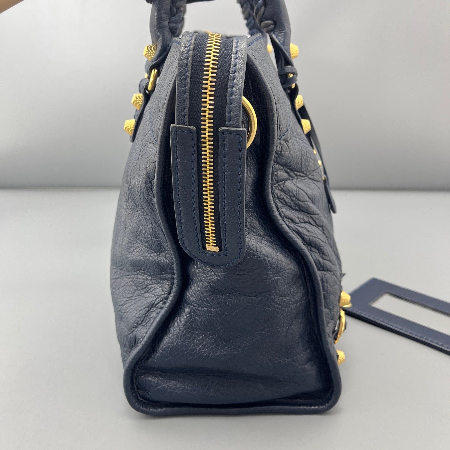 Balenciaga - City bag - Leather - Navy - (large)