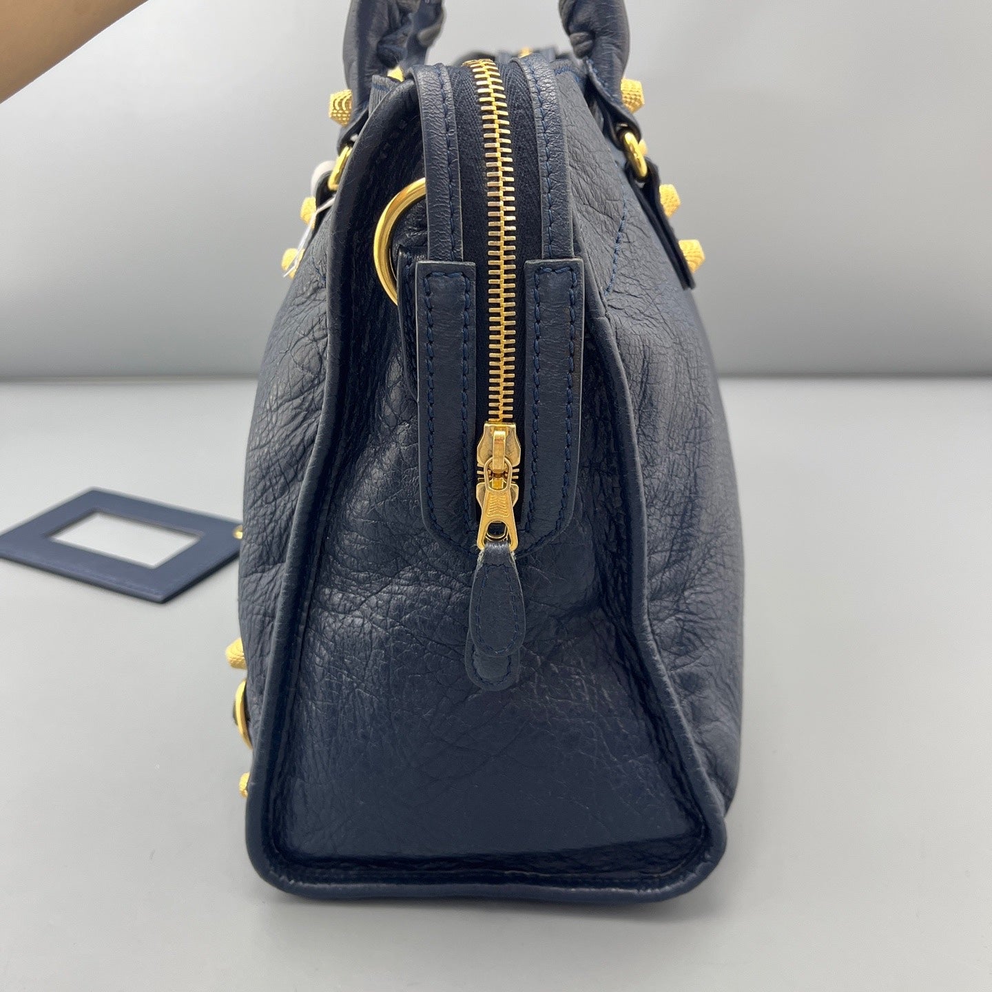 Balenciaga - City bag - Leather - Navy - (large)