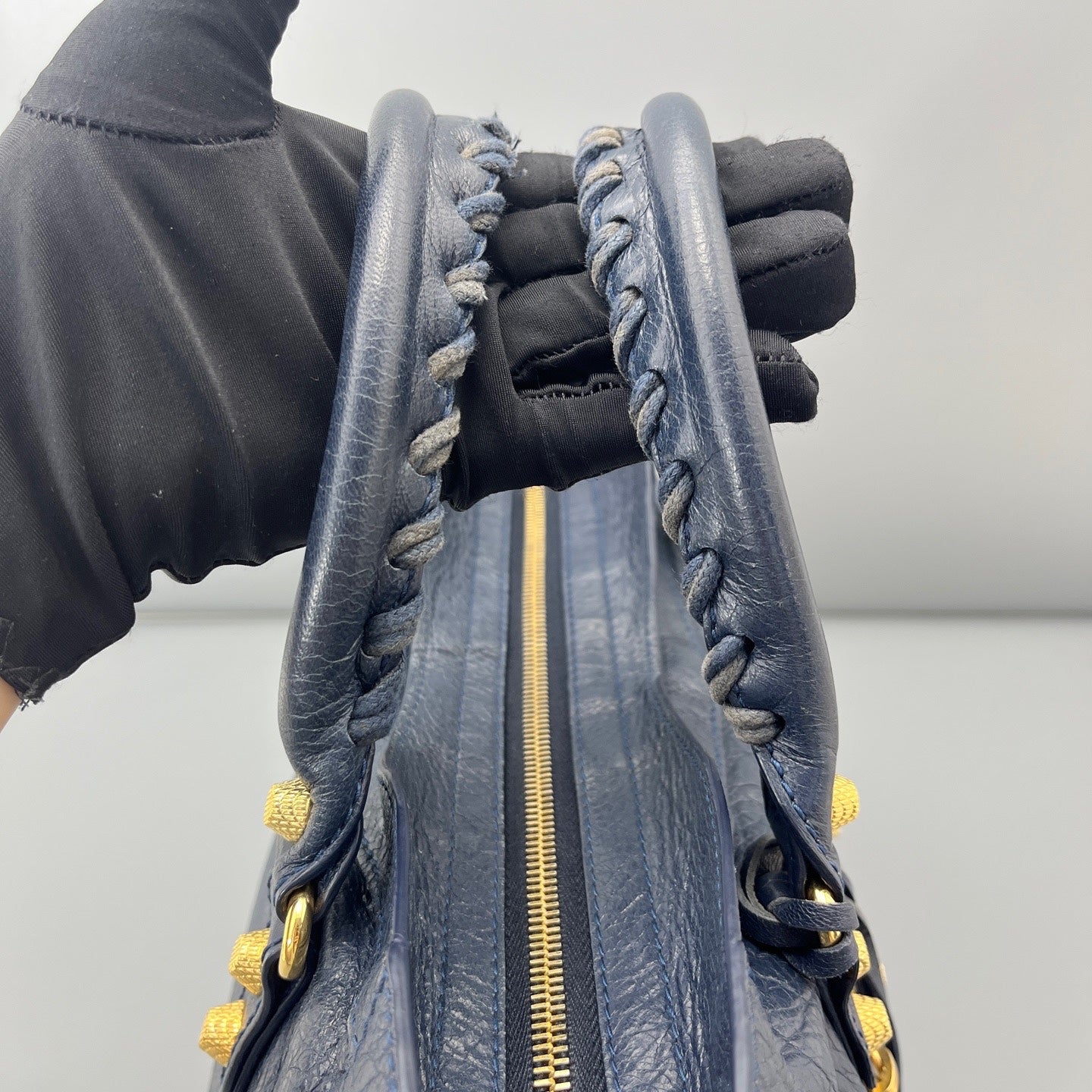 Balenciaga - City bag - Leather - Navy - (large)