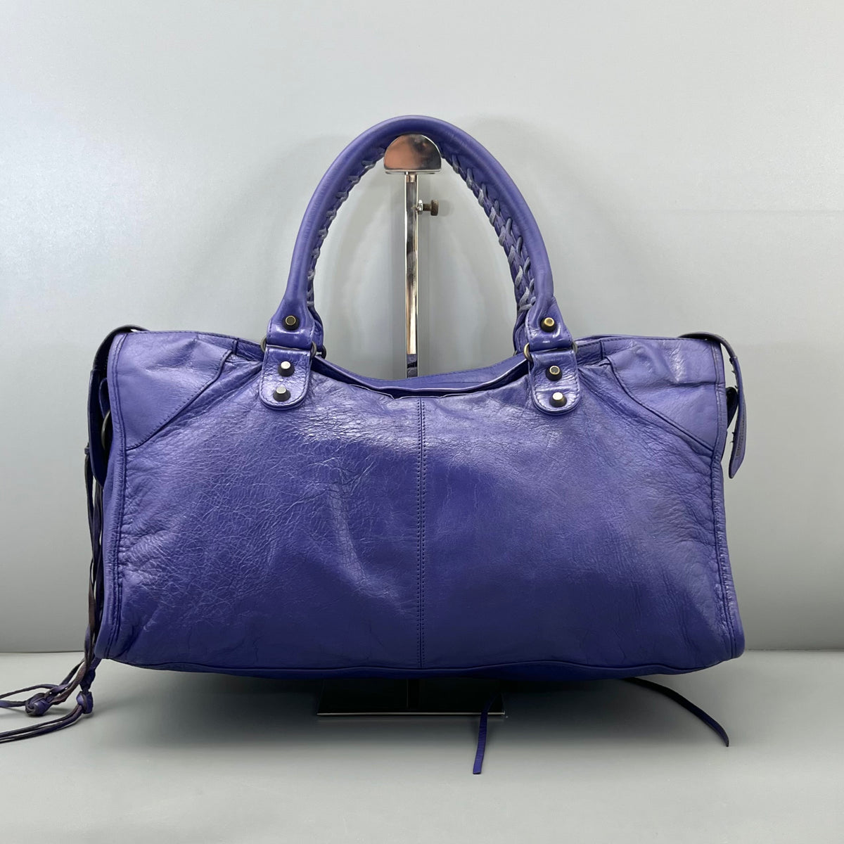 Balenciaga - City Bag - Leather - Purple - (Extra-large)
