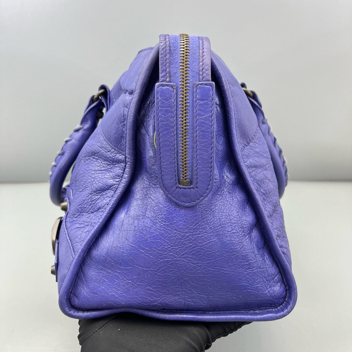 Balenciaga - City Bag - Leather - Purple - (Extra-large)