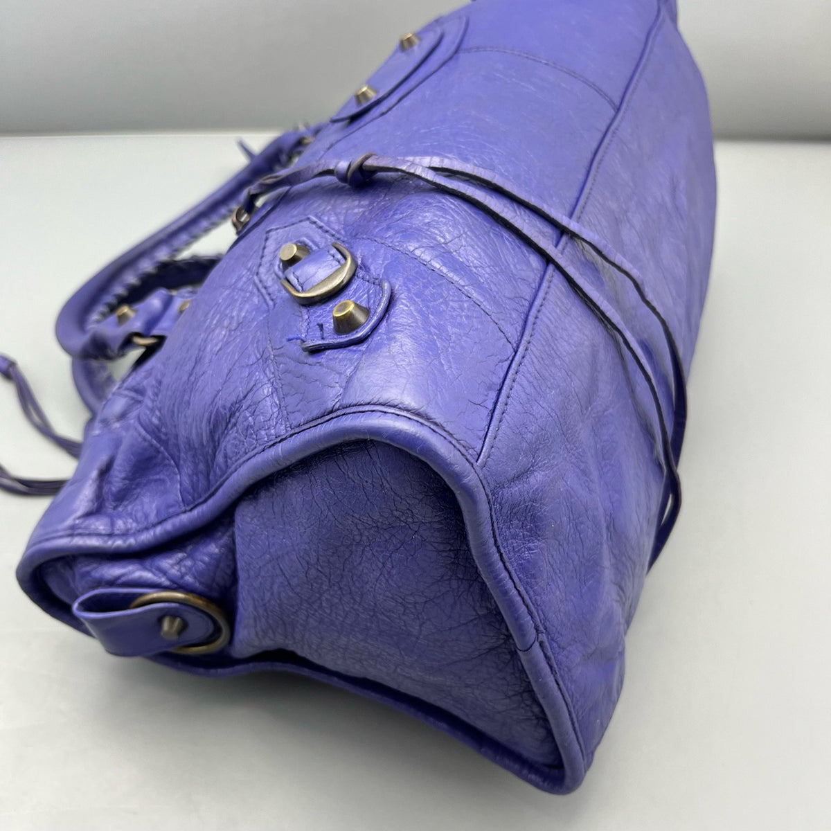 Balenciaga - City Bag - Leather - Purple - (Extra-large)