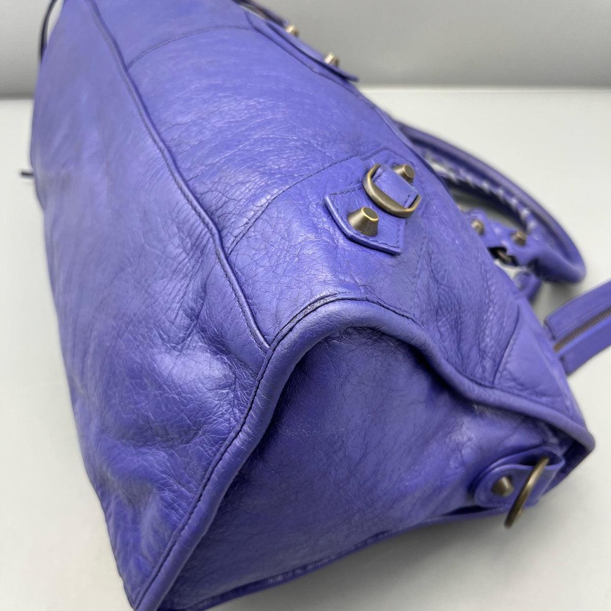 Balenciaga - City Bag - Leather - Purple - (Extra-large)