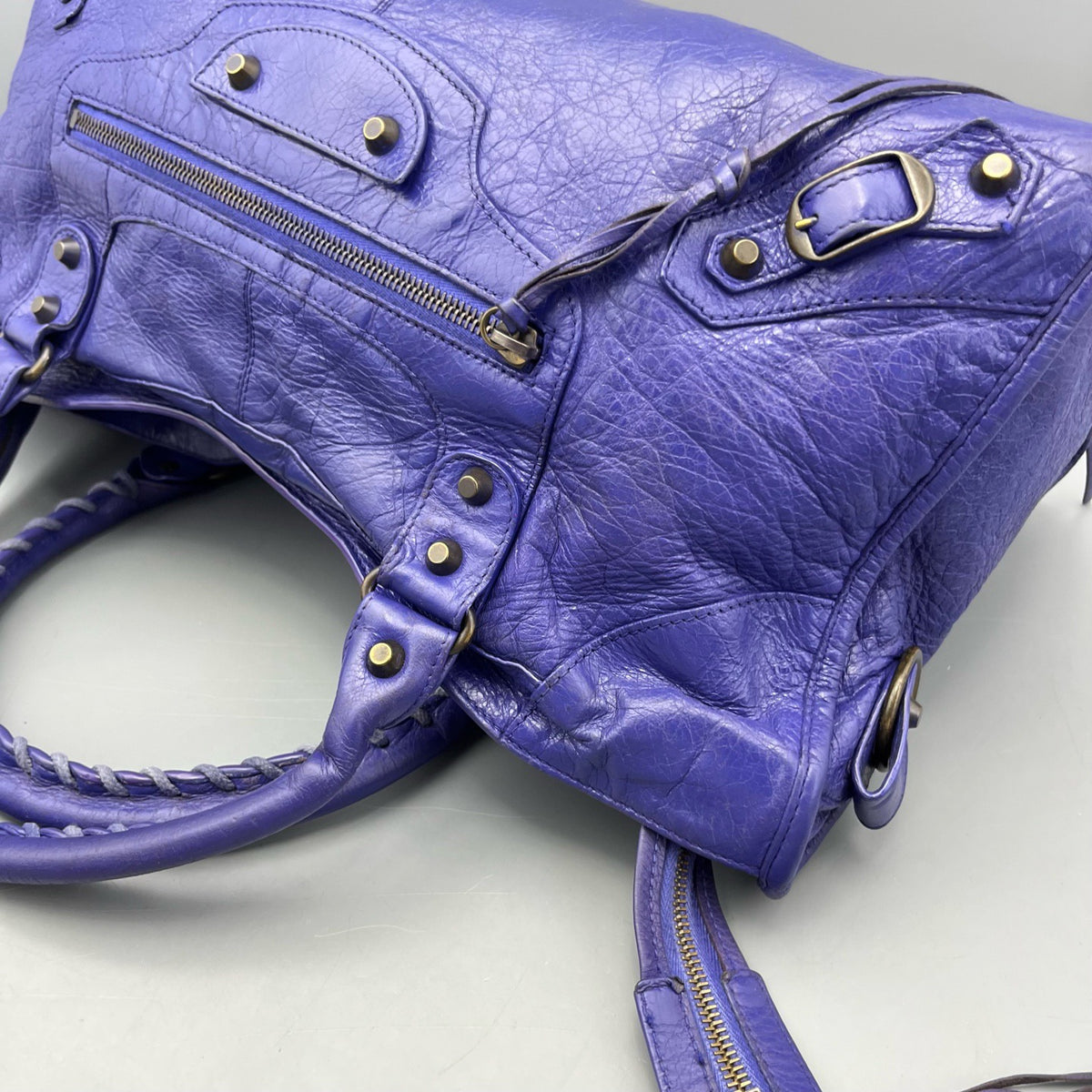 Balenciaga - City Bag - Leather - Purple - (Extra-large)