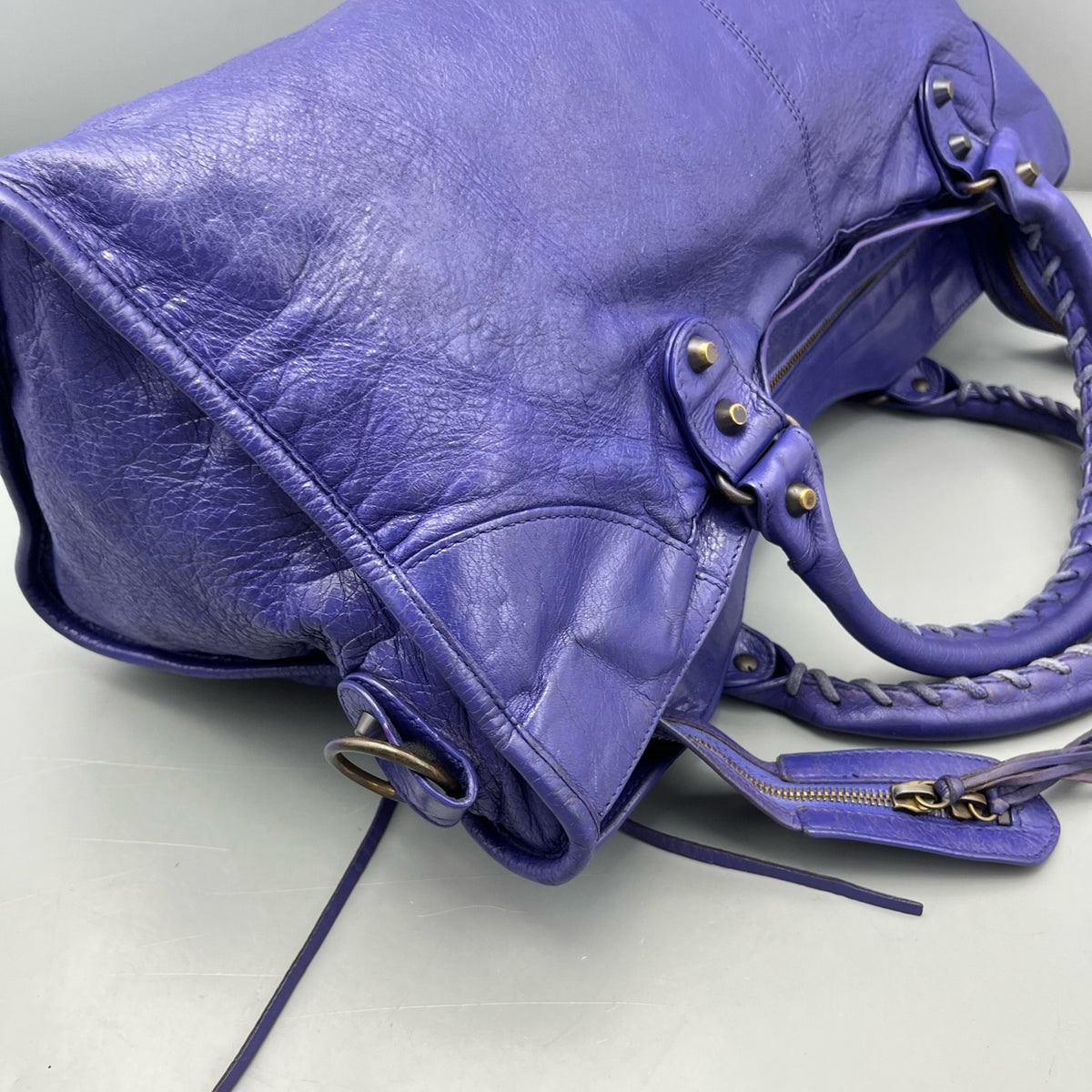 Balenciaga - City Bag - Leather - Purple - (Extra-large)