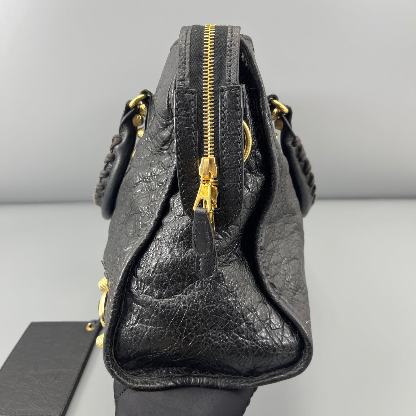 Balenciaga - City - Leather - Black - (medium)