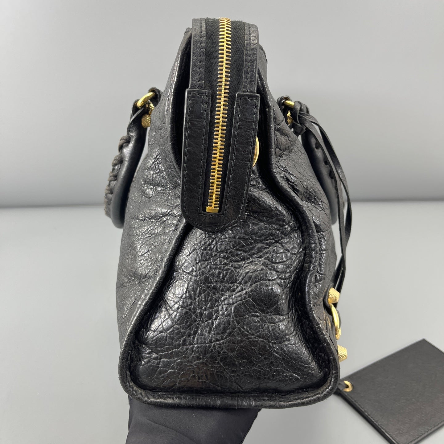 Balenciaga - City - Leather - Black - (medium)