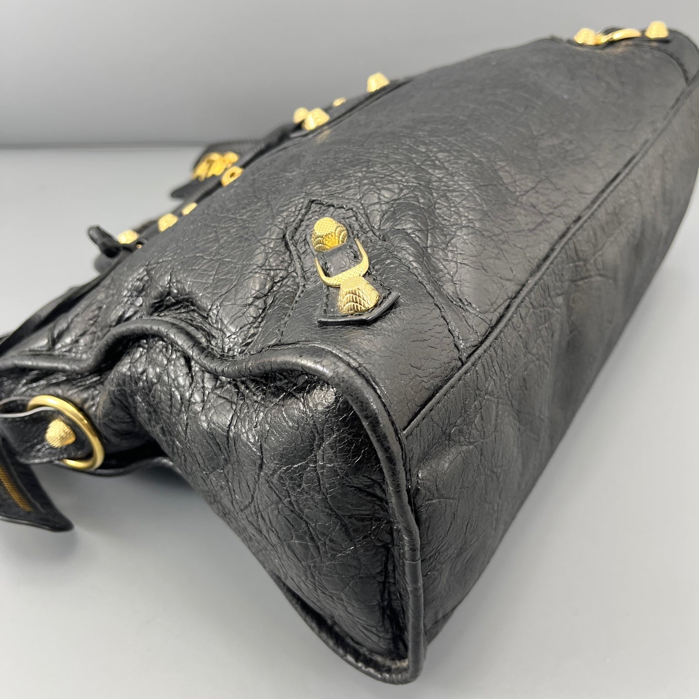 Balenciaga - City - Leather - Black - (medium)