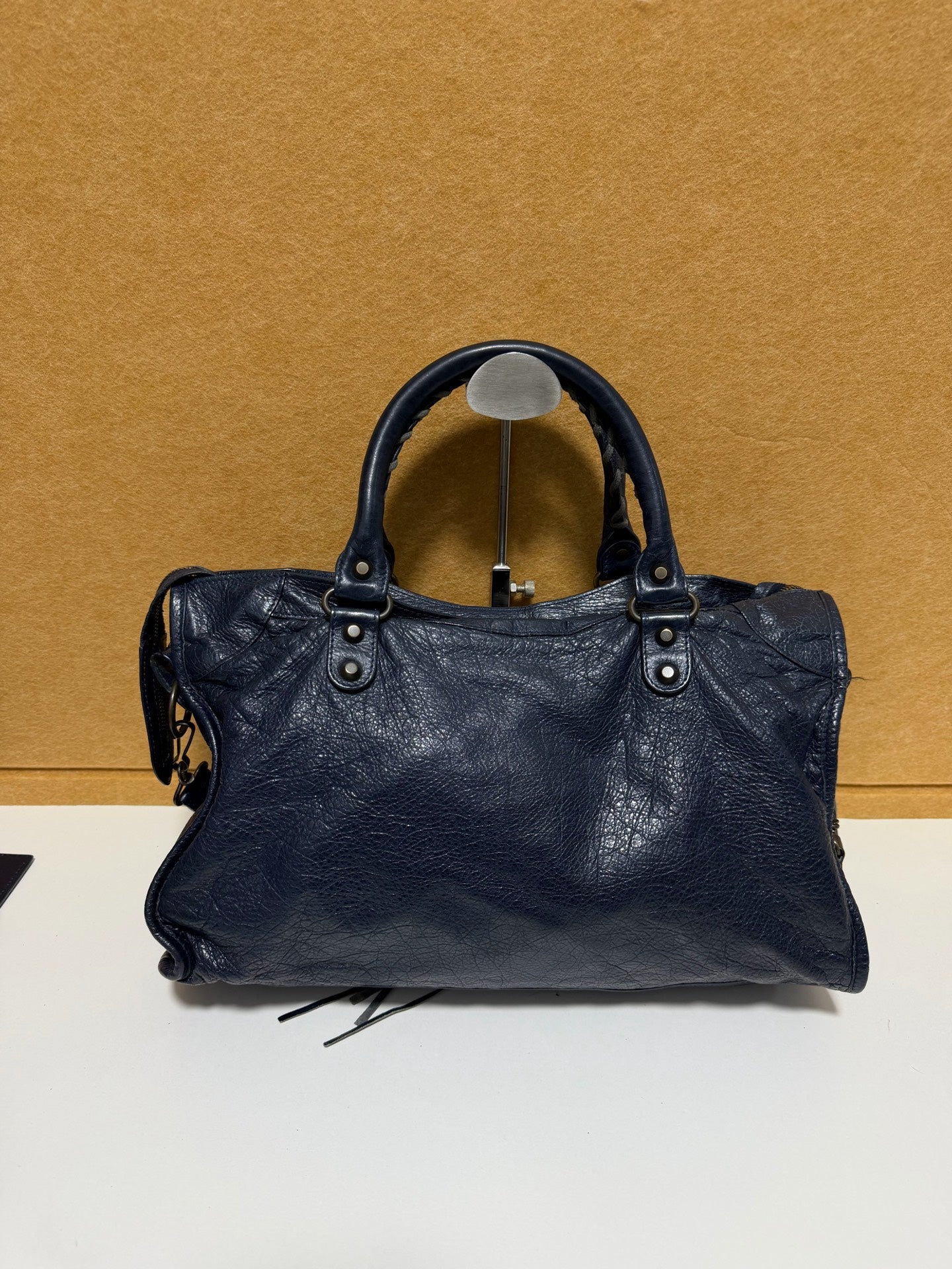 Balenciaga - City - Leather - Blue - (medium)