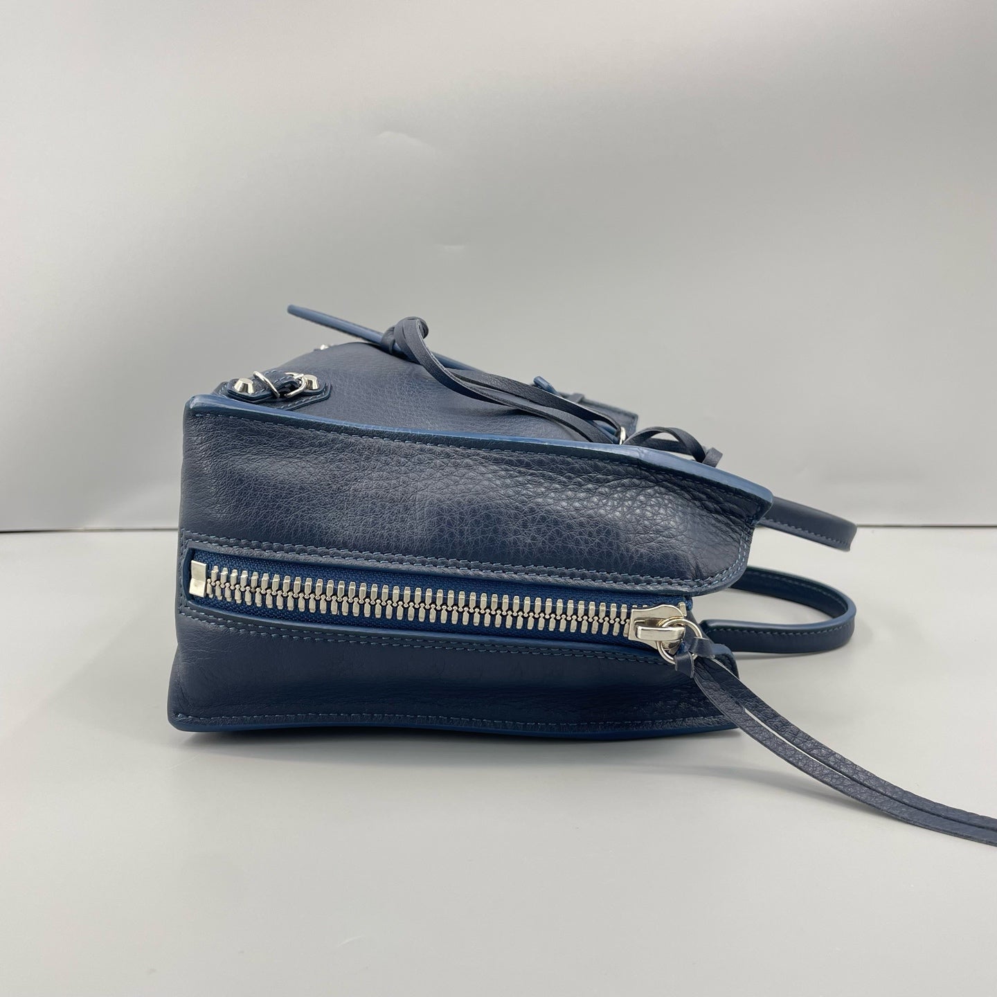 Balenciaga - City - Leather - Blue - (medium)