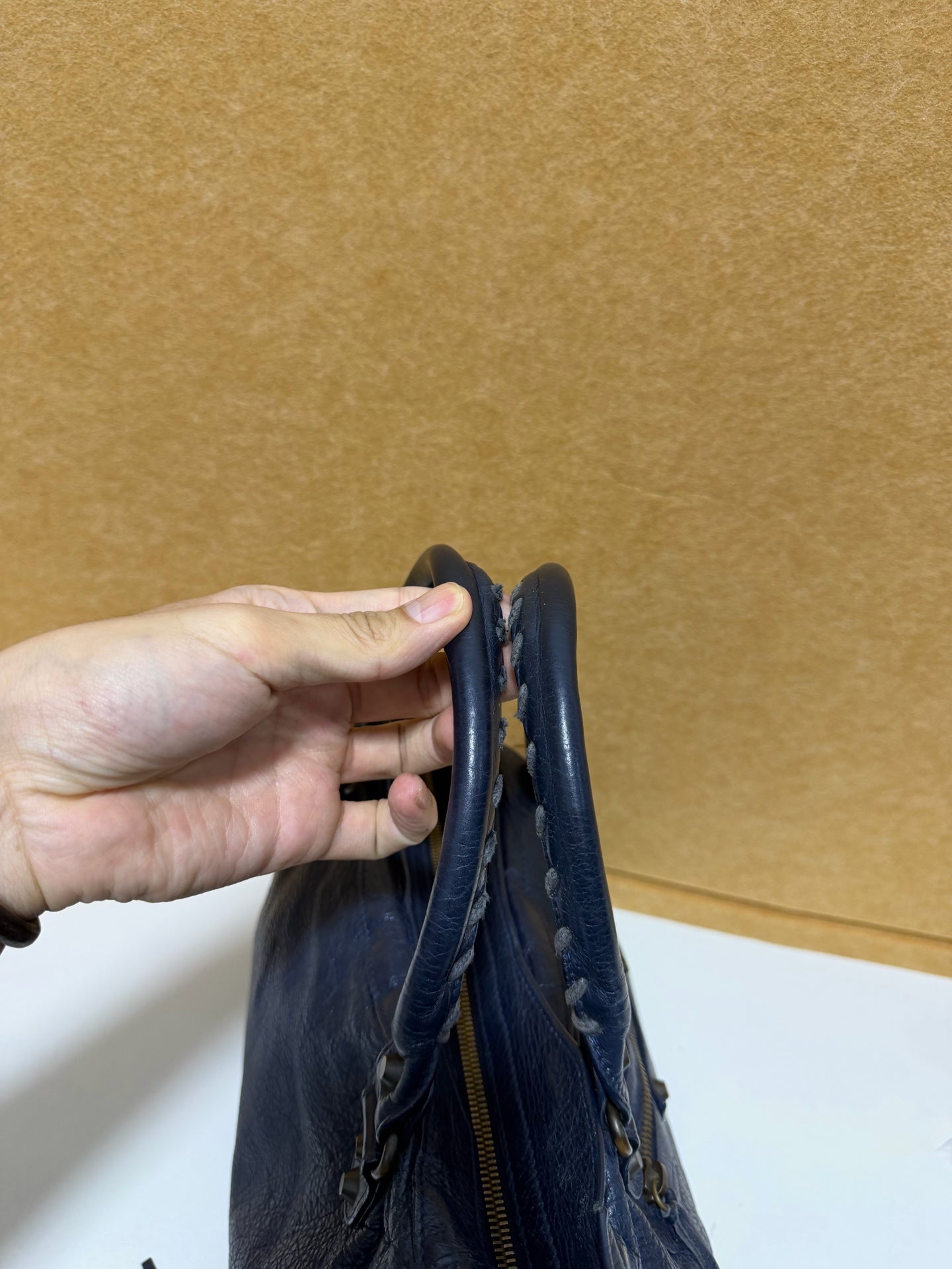 Balenciaga - City - Leather - Blue - (medium)