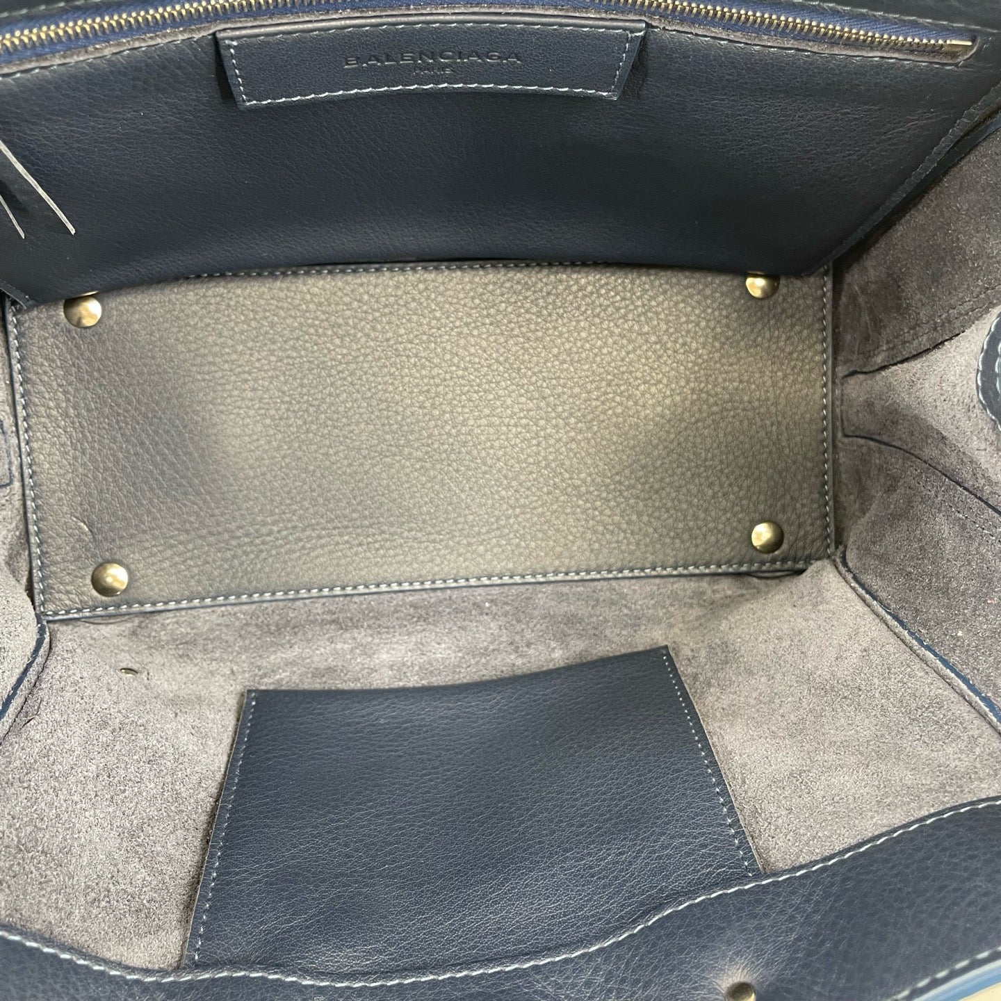 Balenciaga - City - Leather - Blue - (medium)